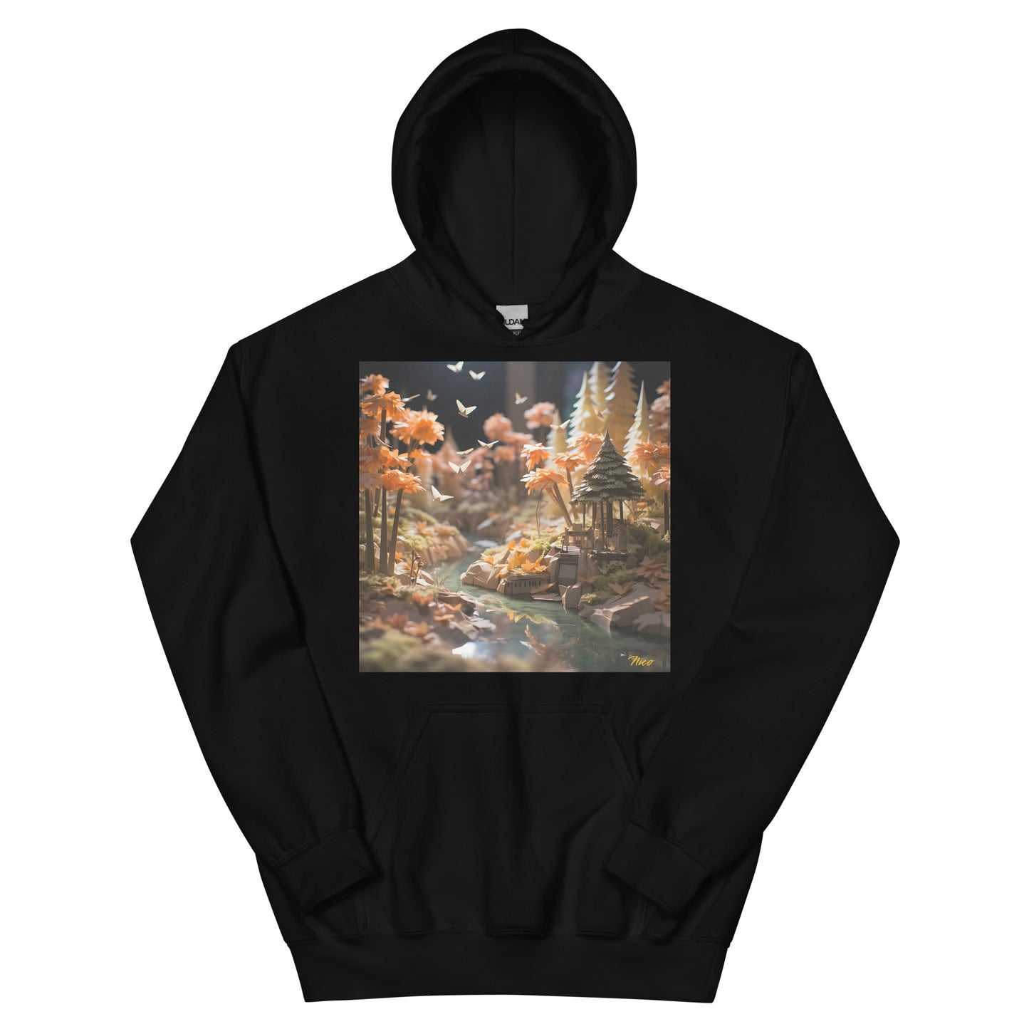 Relaxing By The Brook Series Print #3 - Unisex Hoodie