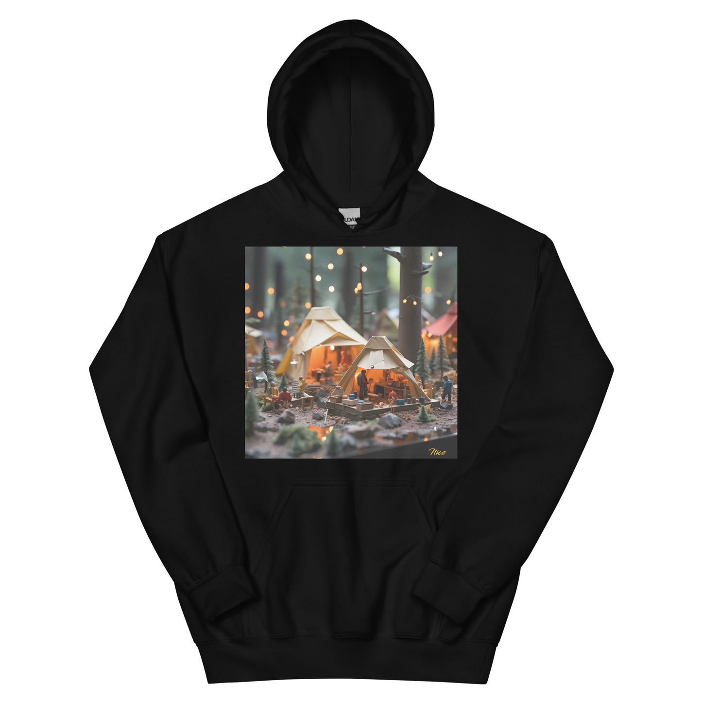 Camping In The Rain Series Print #4 - Unisex Hoodie