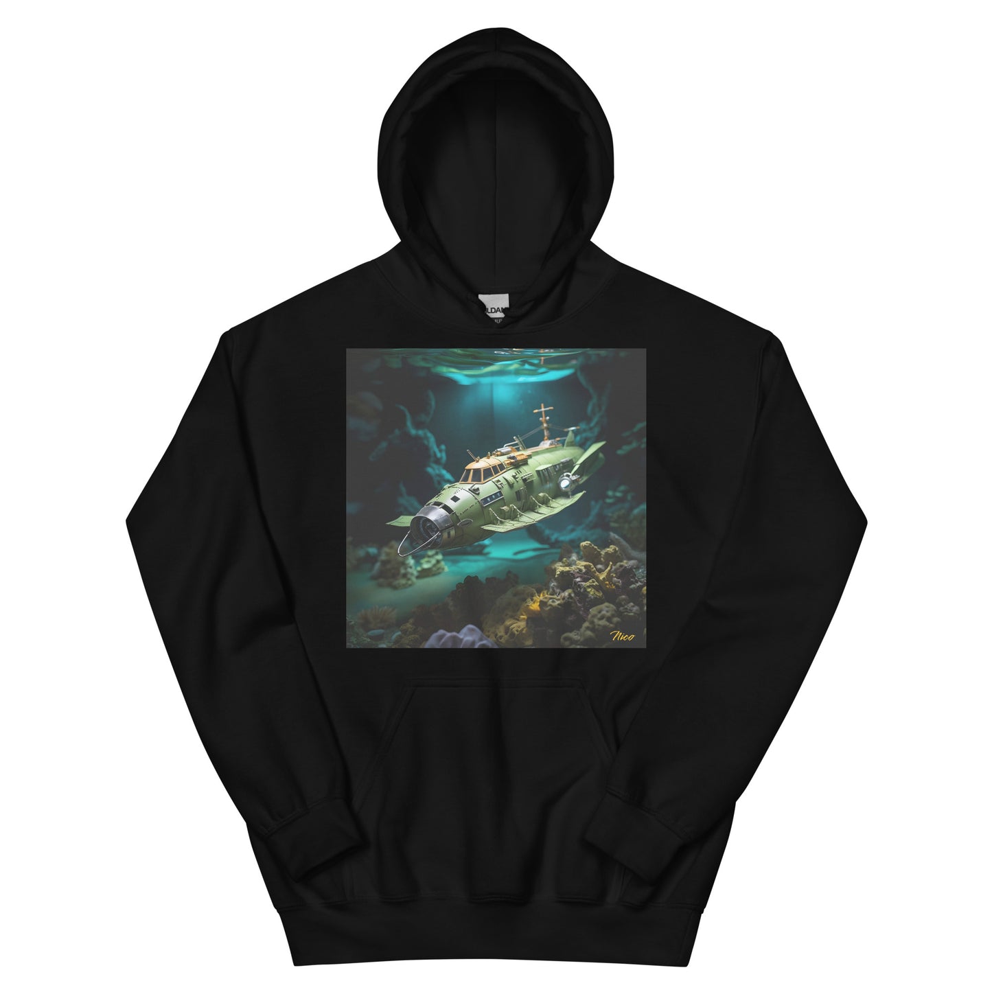 20,000 Leagues Under The Sea Series Print #10 - Unisex Hoodie