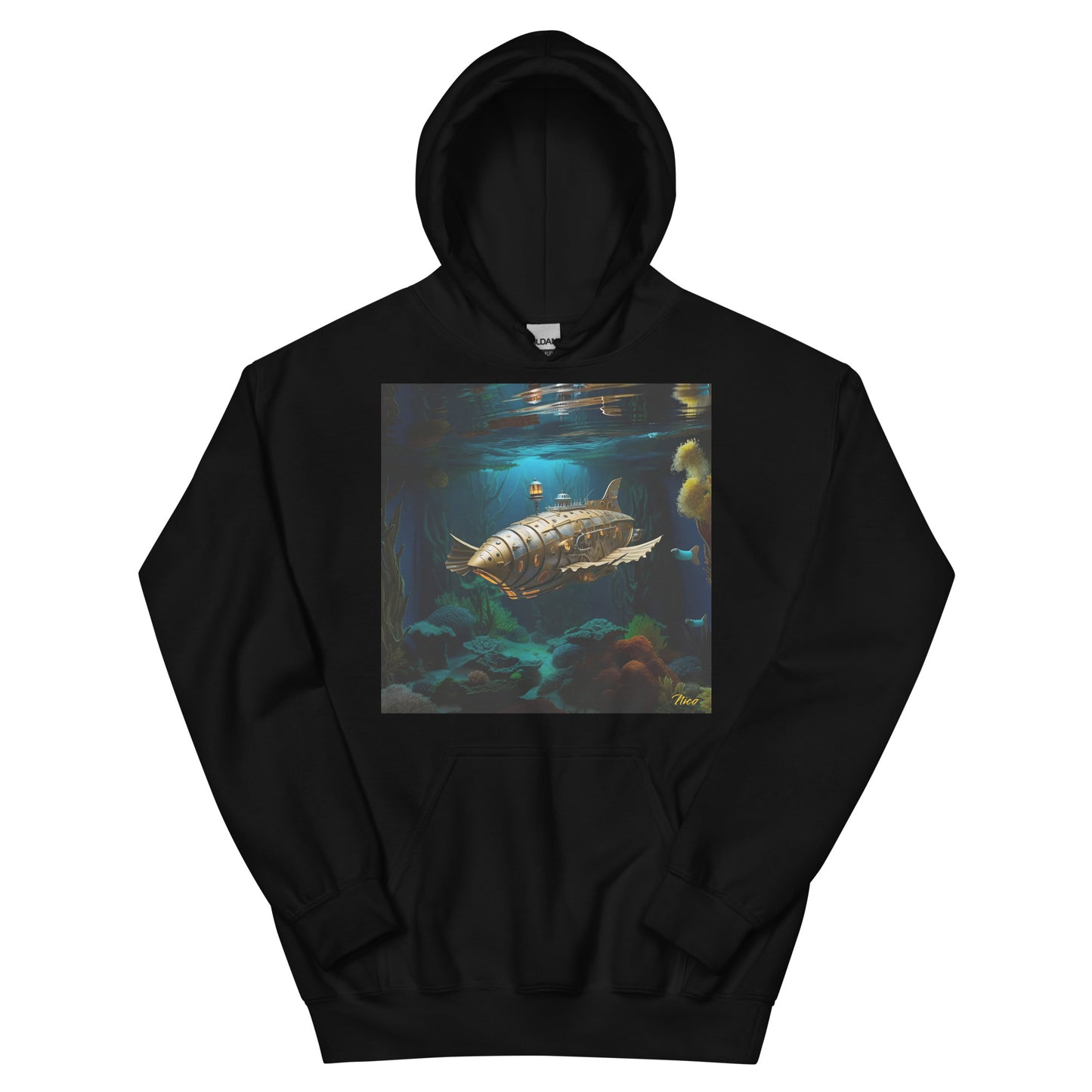 20,000 Leagues Under The Sea Series Print #9 - Unisex Hoodie