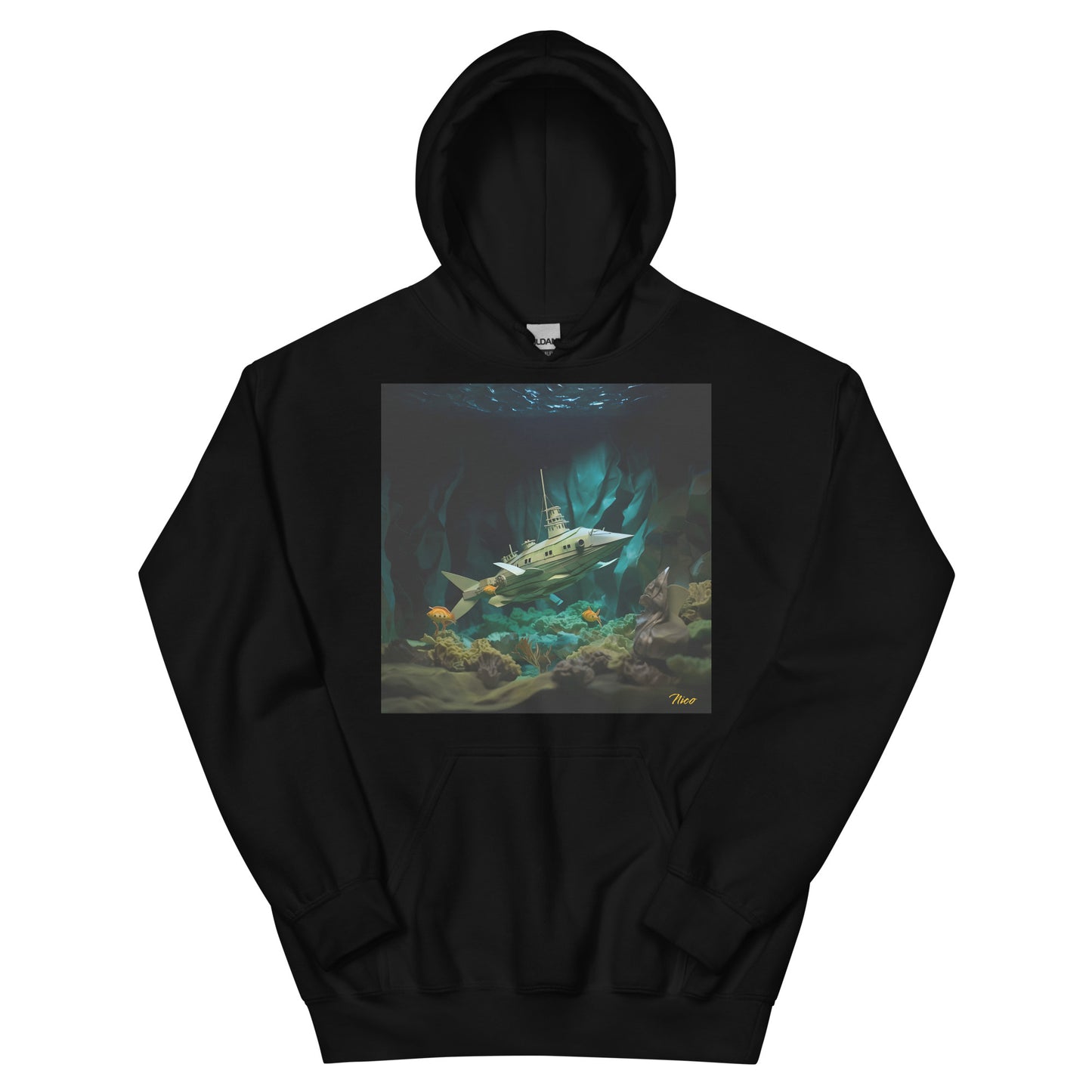 20,000 Leagues Under The Sea Series Print #8 - Unisex Hoodie