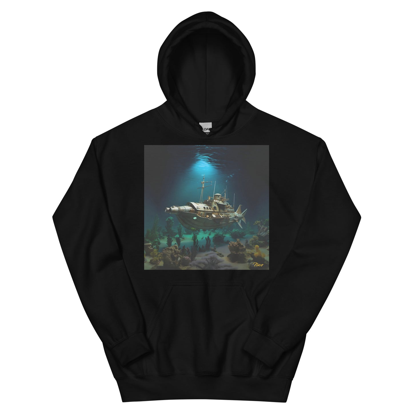 20,000 Leagues Under The Sea Series Print #7 - Unisex Hoodie