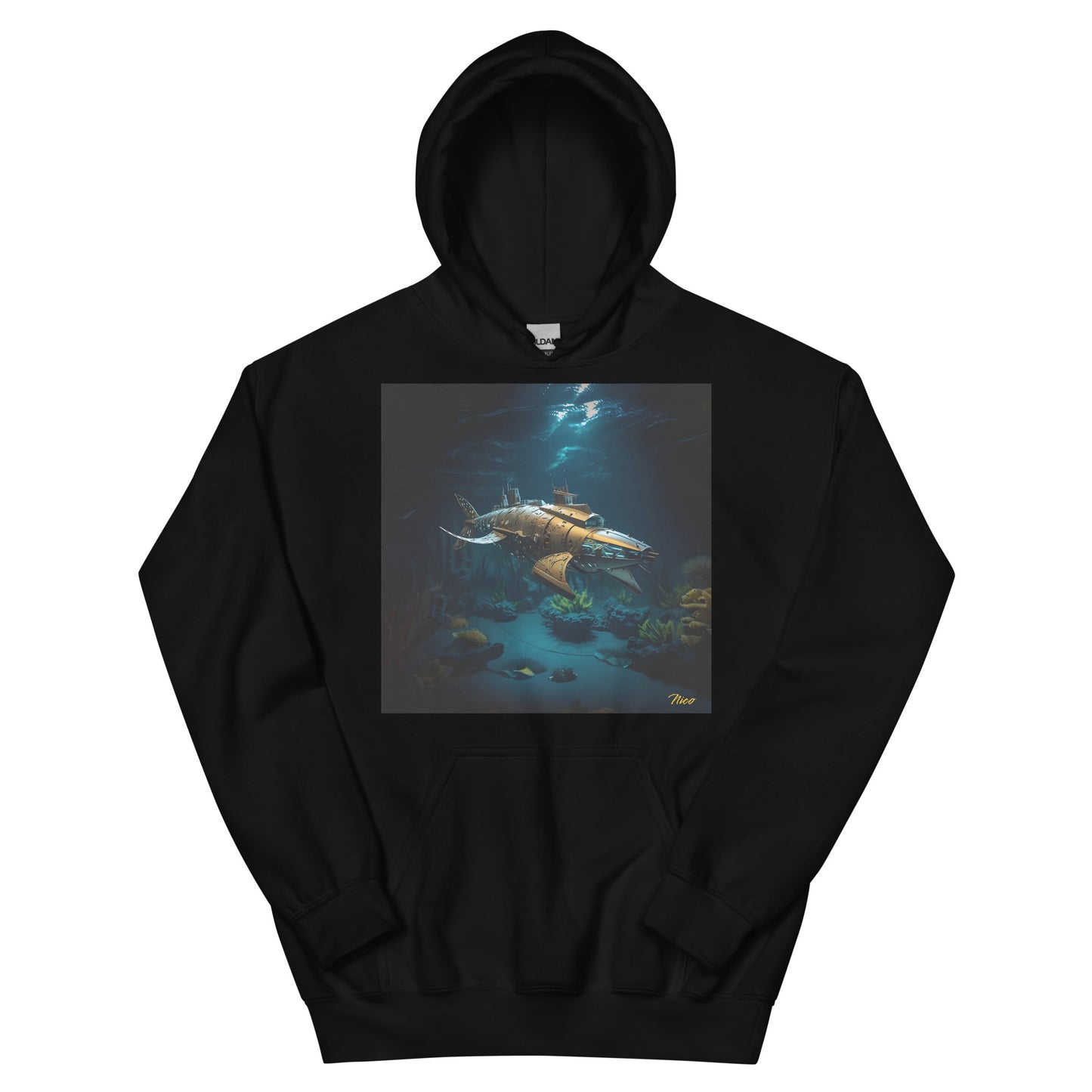 20,000 Leagues Under The Sea Series Print #5 - Unisex Hoodie