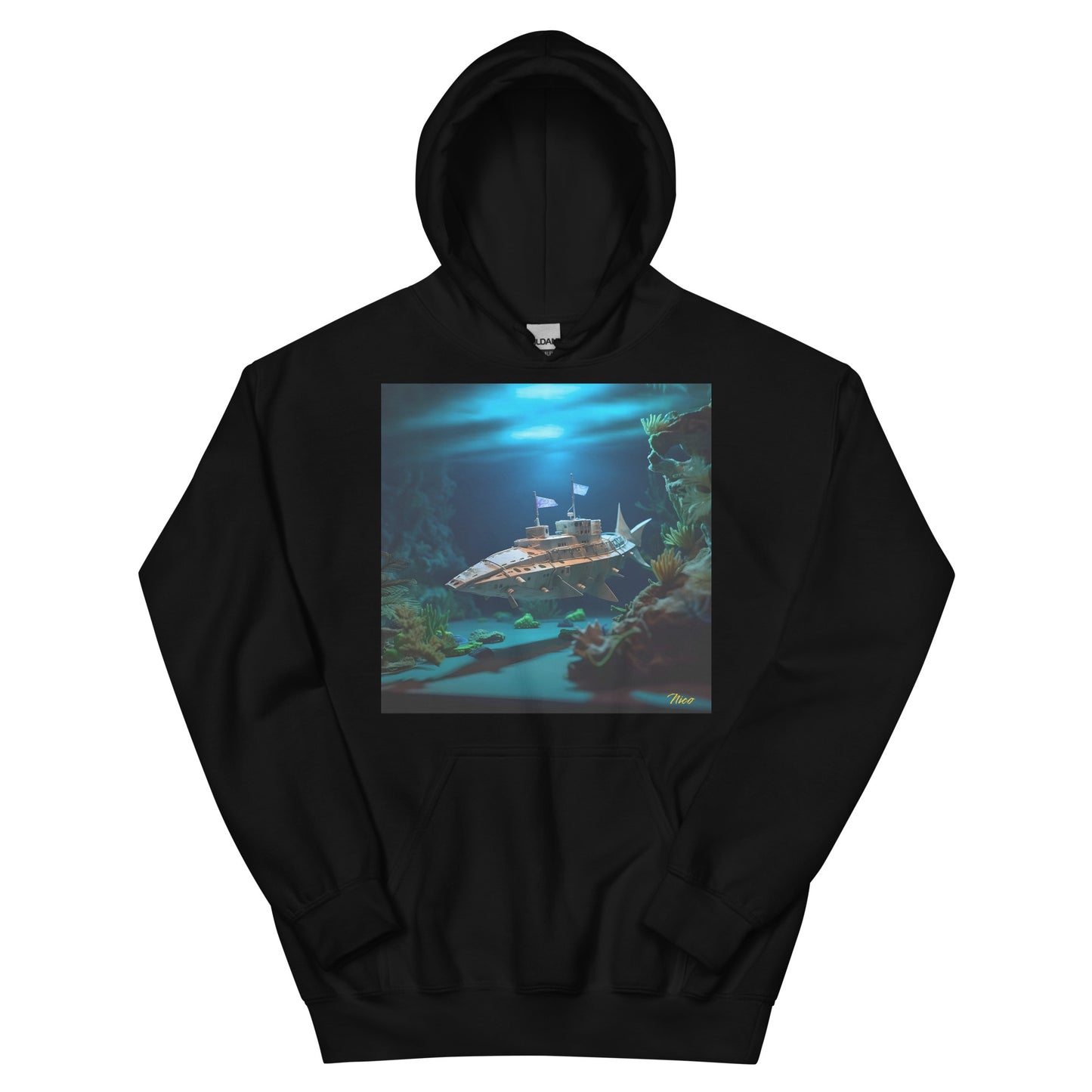 20,000 Leagues Under The Sea Series Print #3 - Unisex Hoodie