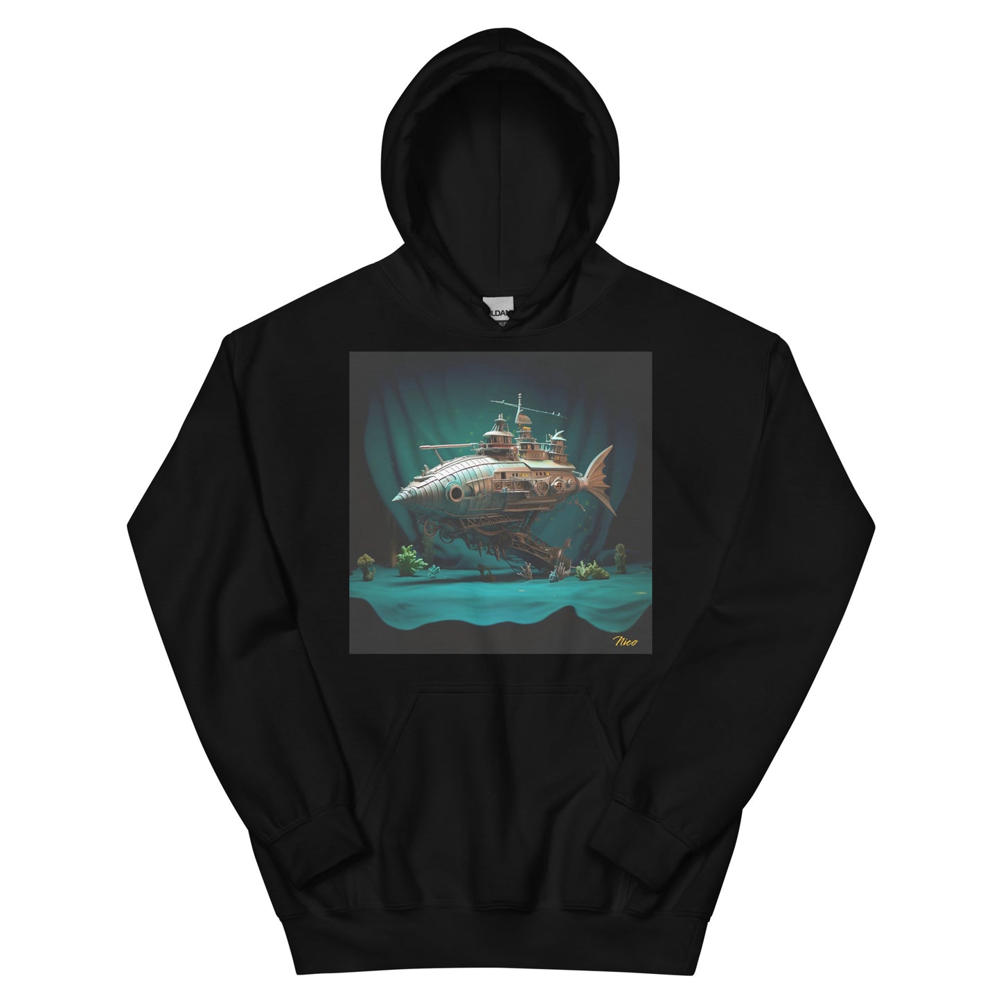 20,000 Leagues Under The Sea Series Print #2 - Unisex Hoodie