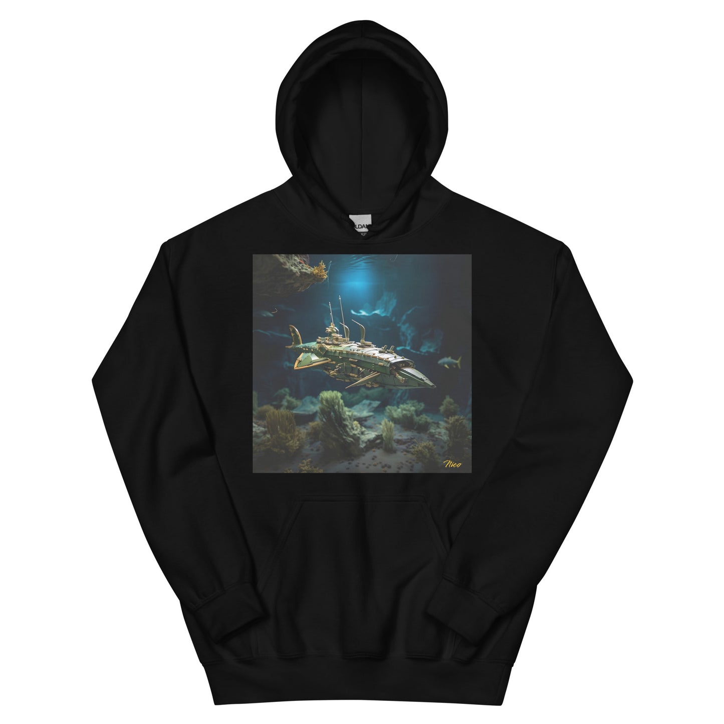 20,000 Leagues Under The Sea Series Print #1 - Unisex Hoodie