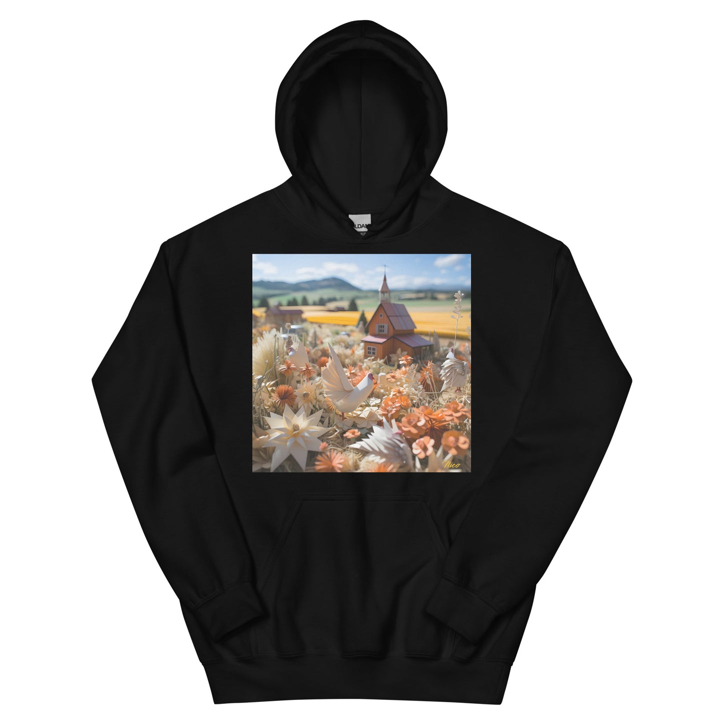 Meadow By The Farm Series Print #7 - Unisex Hoodie