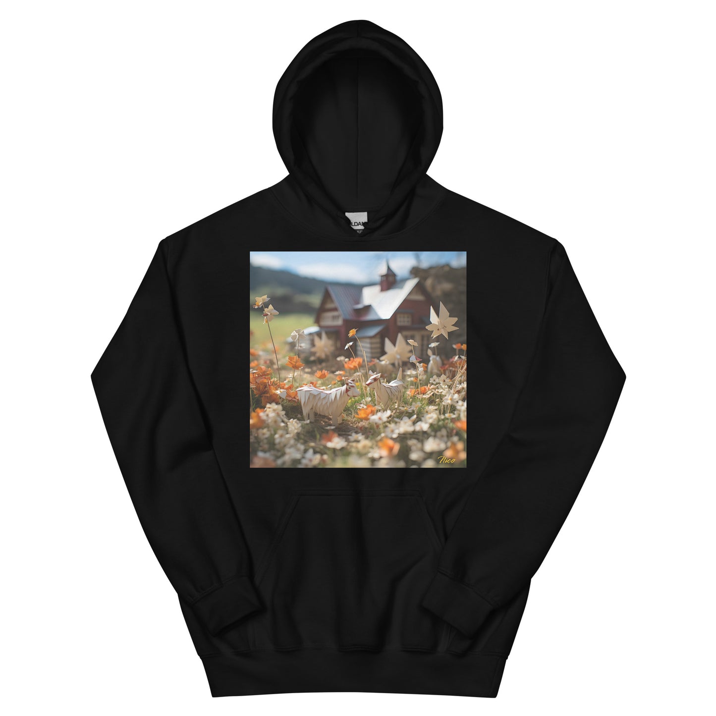 Meadow By The Farm Series Print #10 - Unisex Hoodie