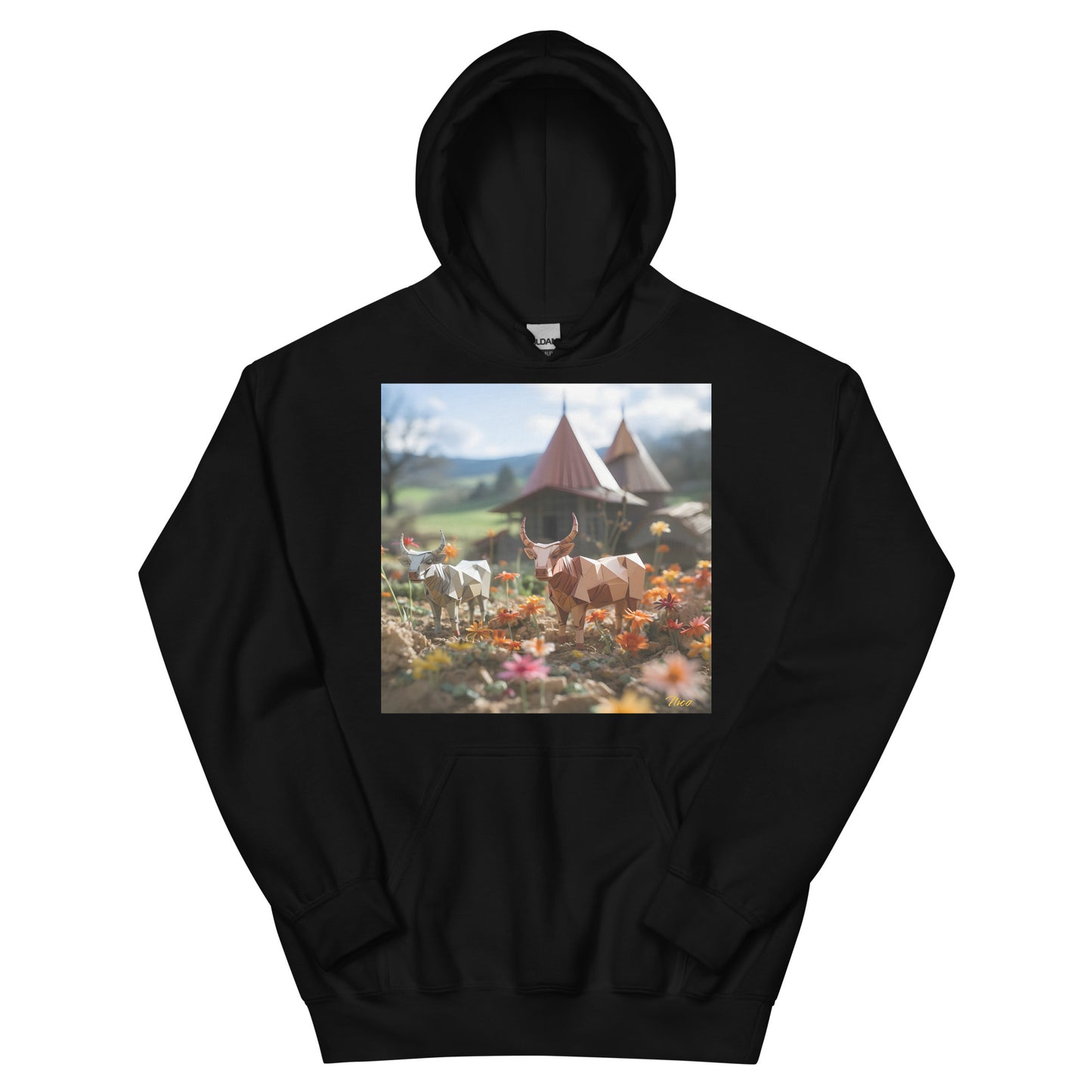 Meadow By The Farm Series Print #8 - Unisex Hoodie