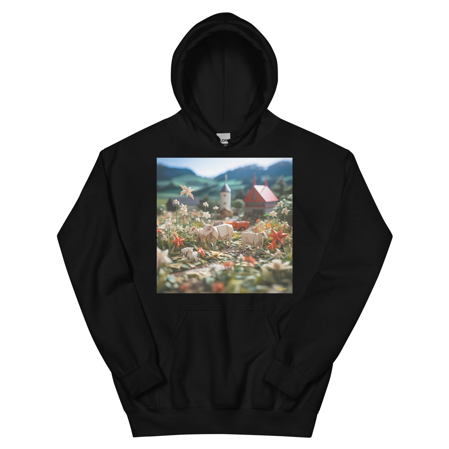 Meadow By The Farm Series Print #5 - Unisex Hoodie