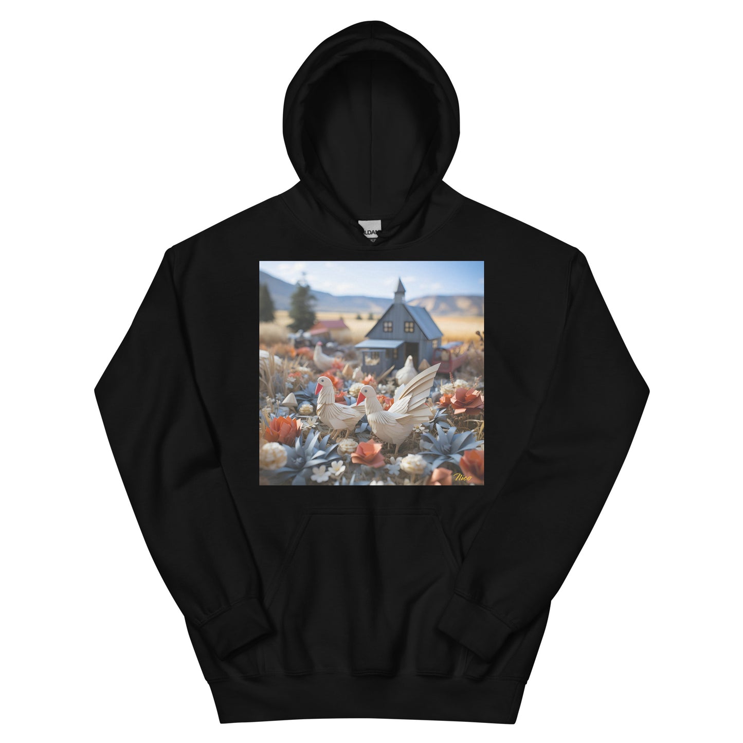 Meadow By The Farm Series Print #6 - Unisex Hoodie