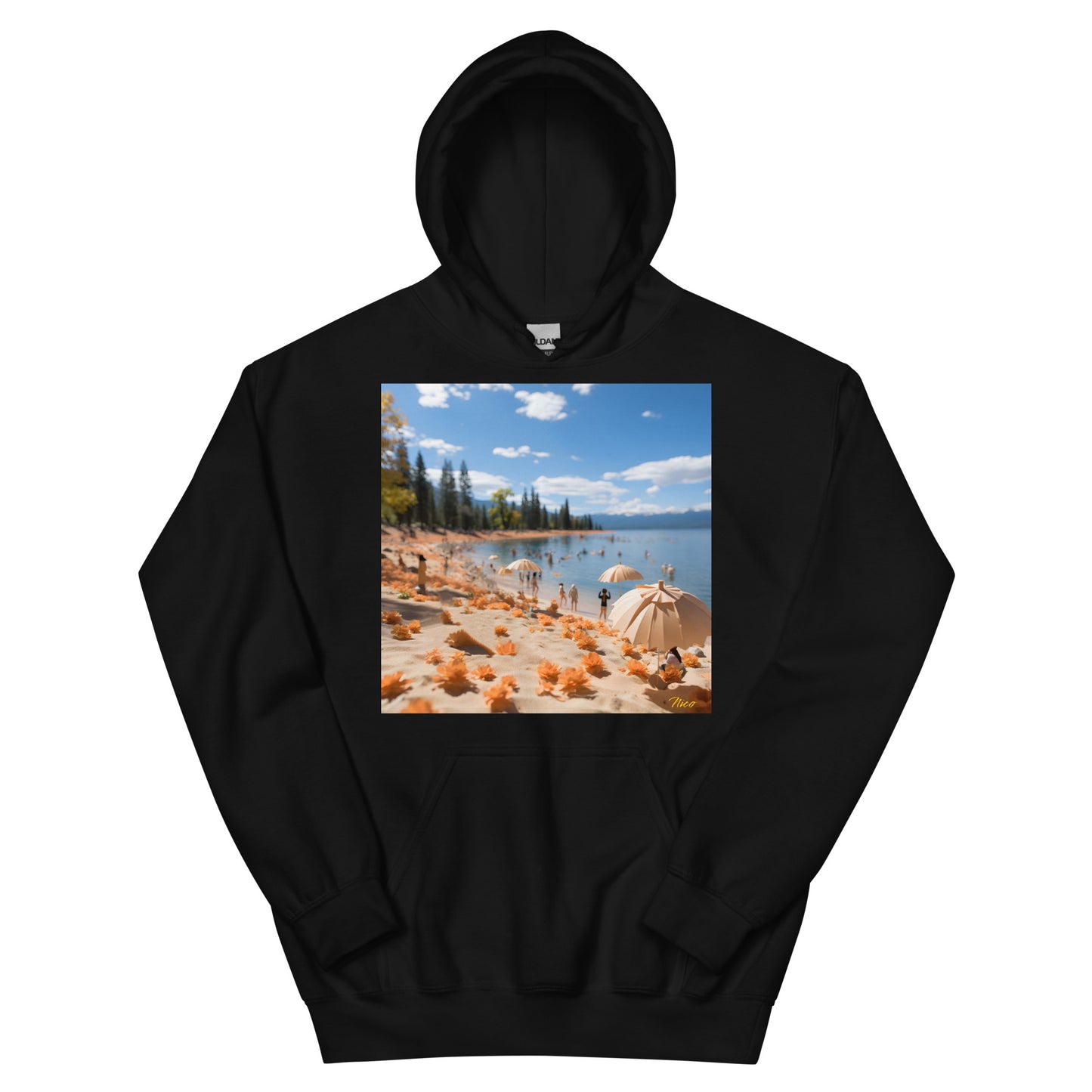 Mountain Lake Series Print #8 - Unisex Hoodie