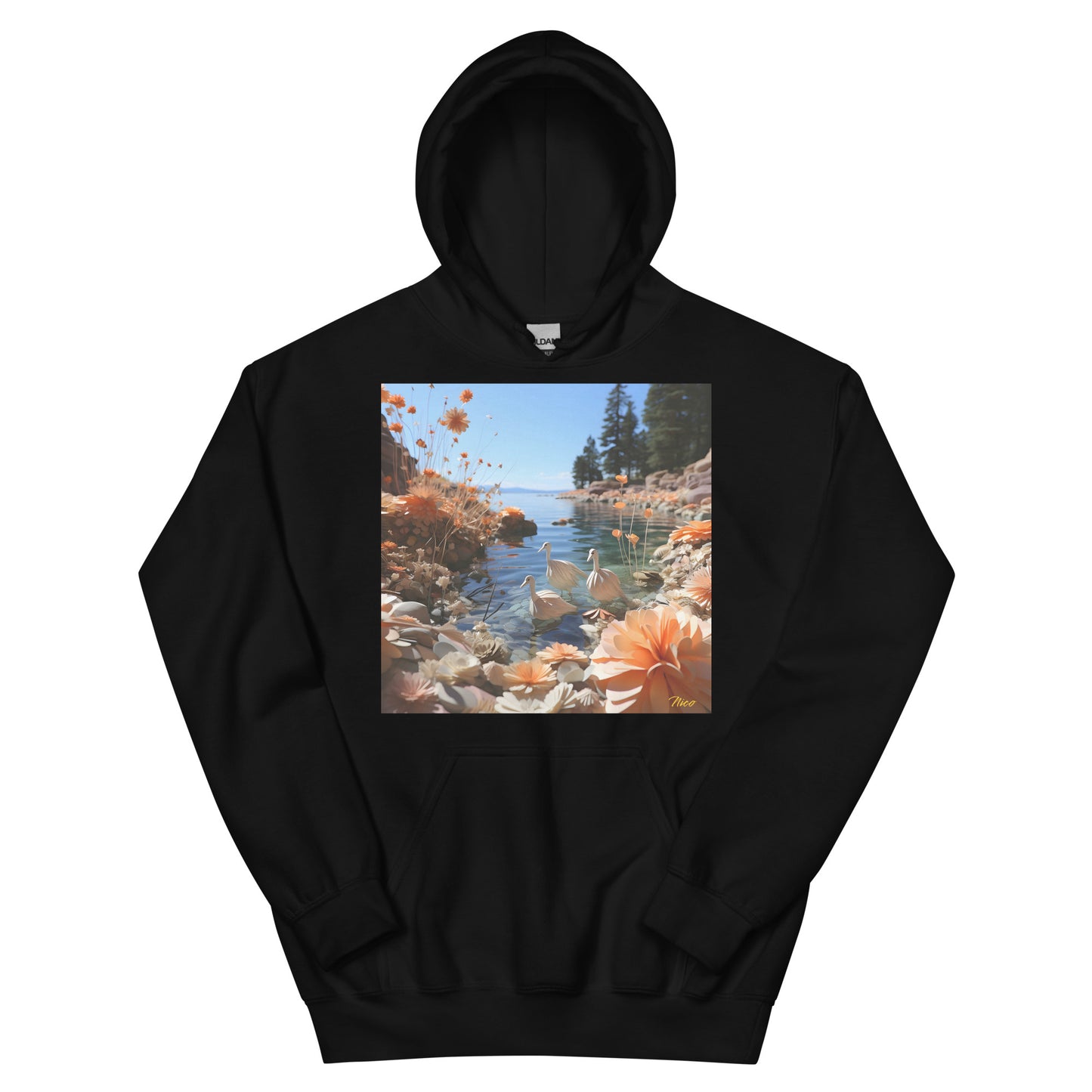 Mountain Lake Series Print #4 - Unisex Hoodie