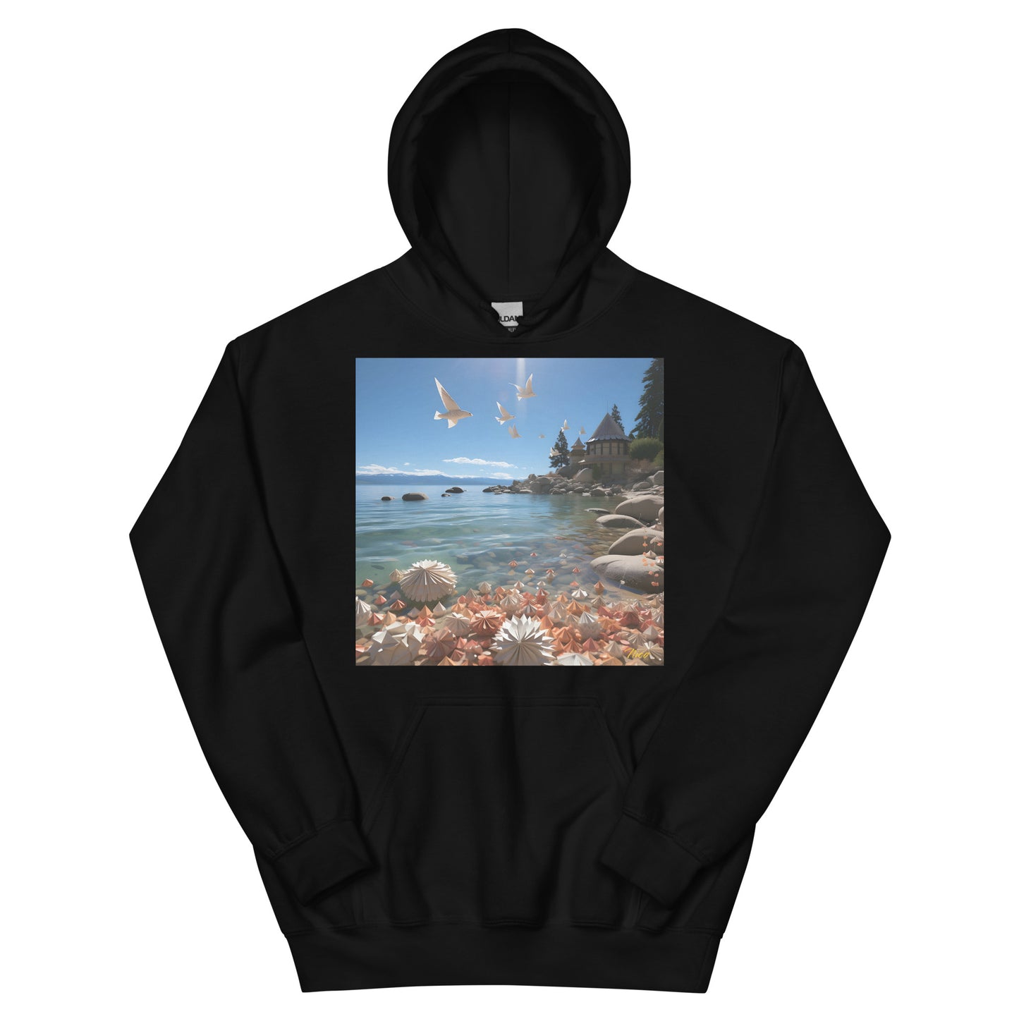 Mountain Lake Series Print #3 - Unisex Hoodie