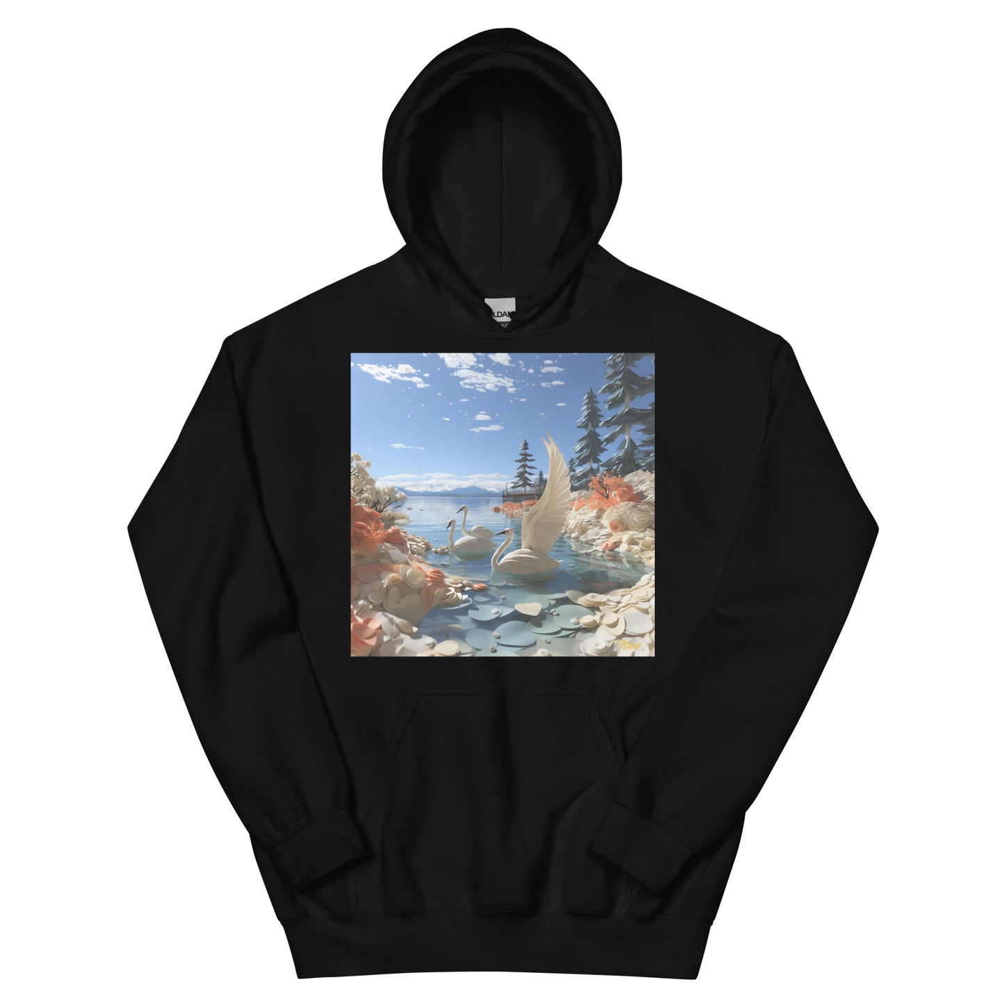 Mountain Lake Series Print #1 - Unisex Hoodie