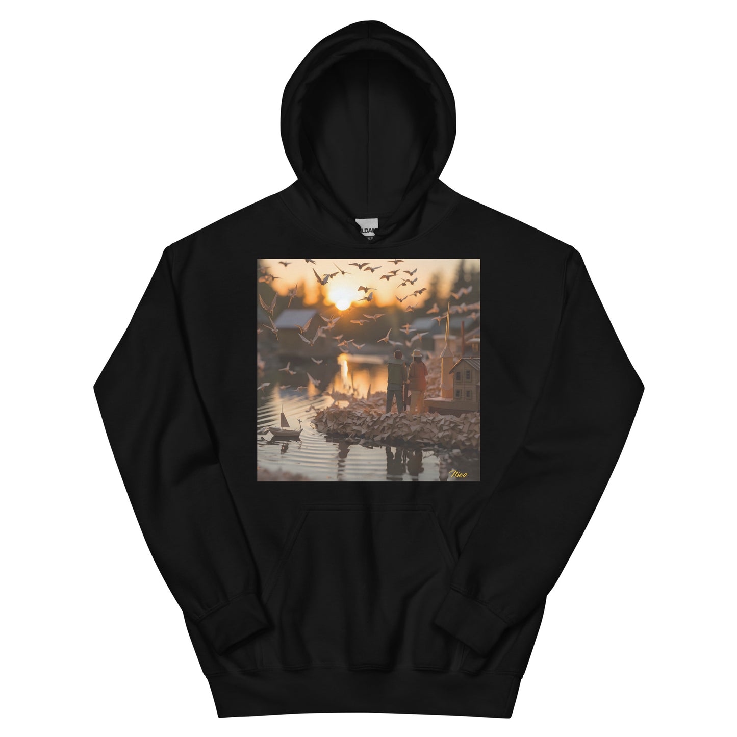 On The Docks By The Bay Series Print #10 - Unisex Hoodie