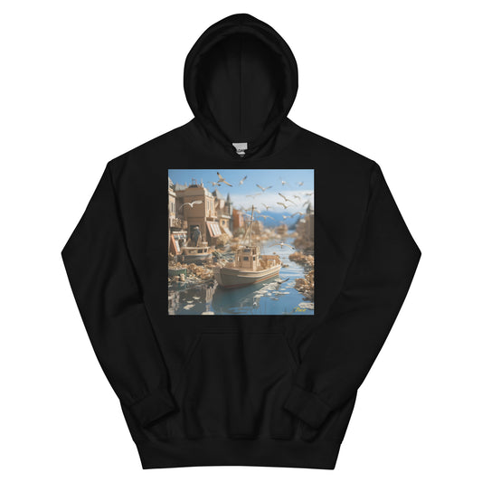 On The Docks By The Bay Series Print #3 - Unisex Hoodie