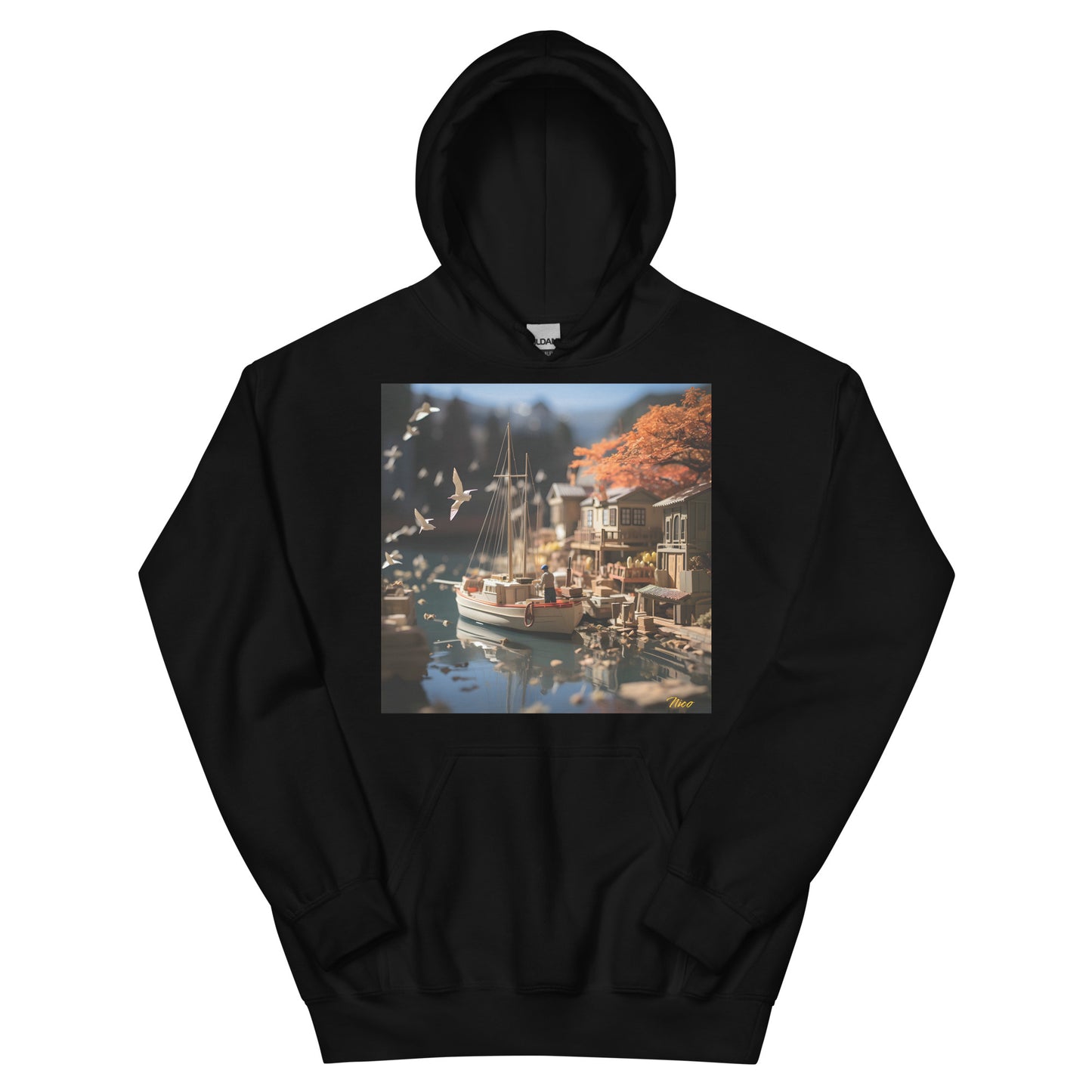 On The Docks By The Bay Series Print #1 - Unisex Hoodie