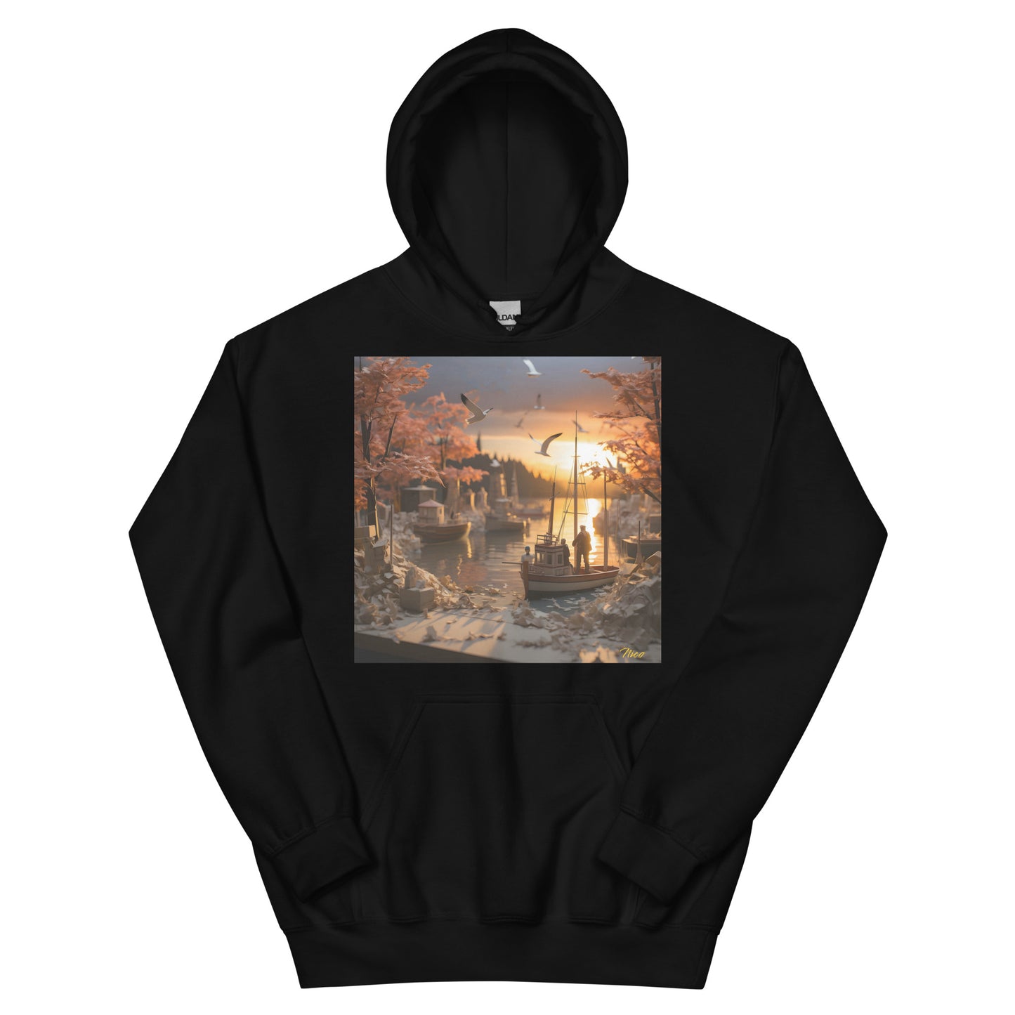 On The Docks By The Bay Series Print #2 - Unisex Hoodie