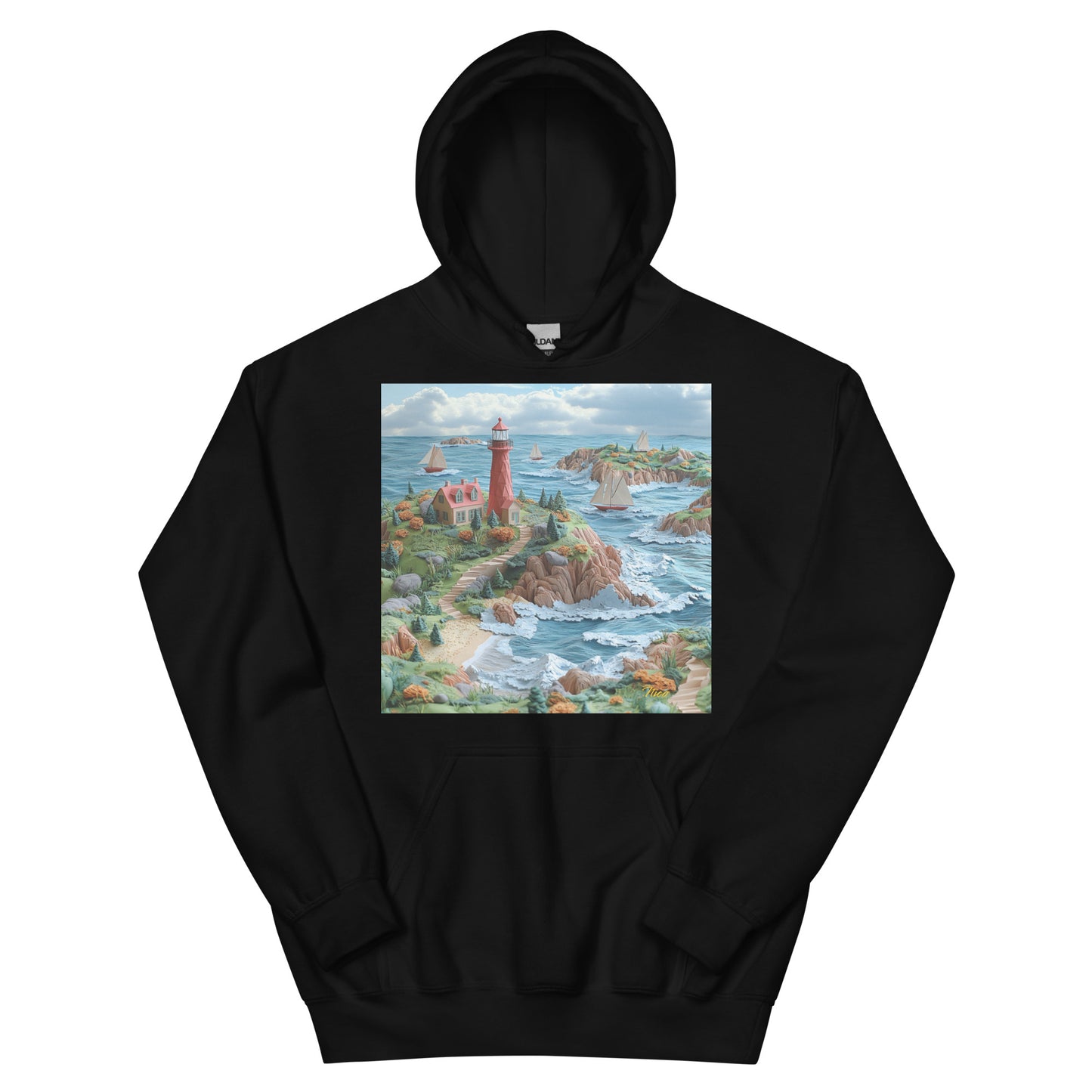 By The Seaside Series Print #6 - Unisex Hoodie