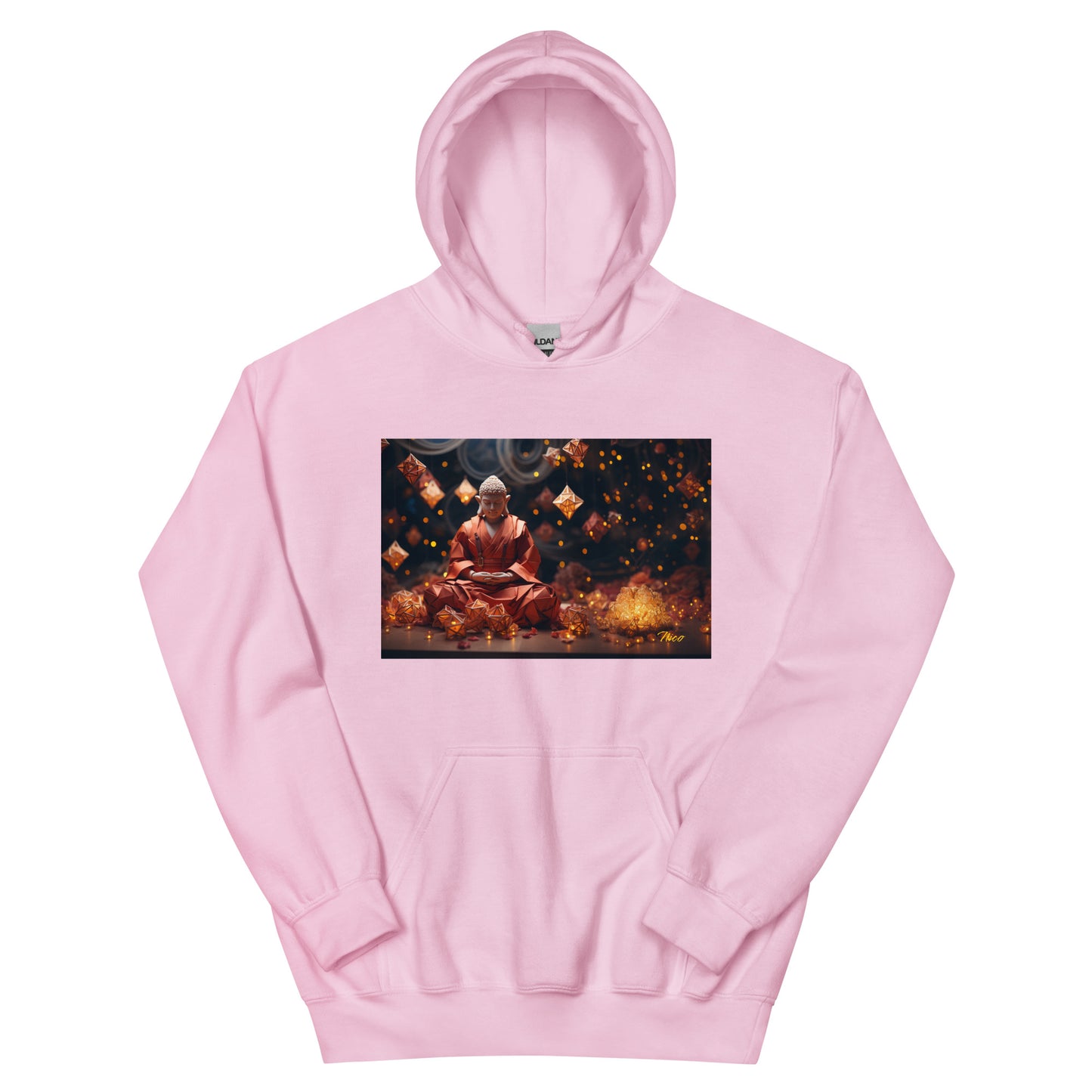 Ascending Buddha Series Print #7 Unisex Hoodie