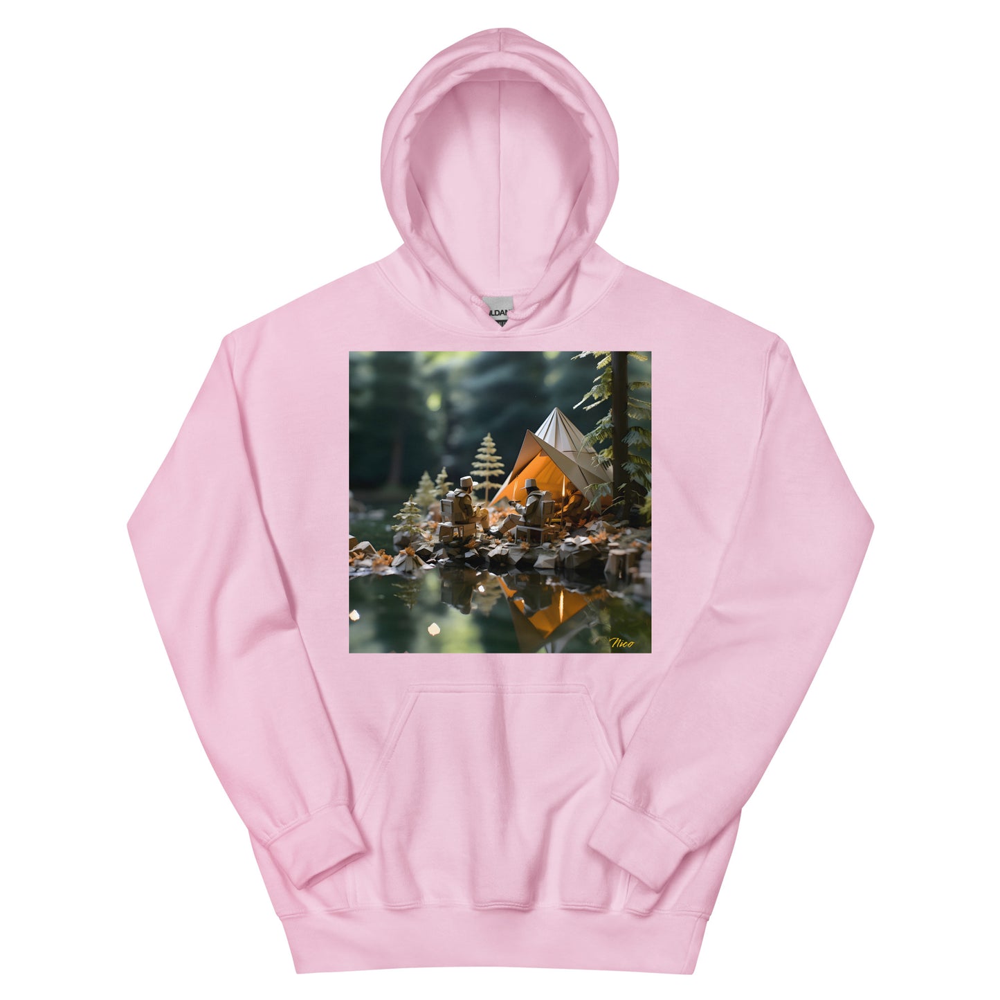 Relaxing By The Brook Series Print #10 - Unisex Hoodie