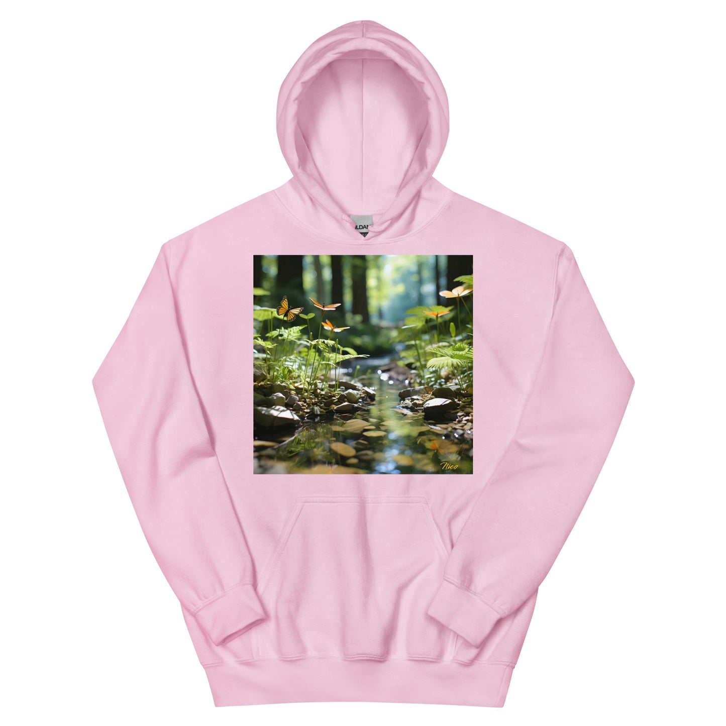 Relaxing By The Brook Series Print #9 - Unisex Hoodie