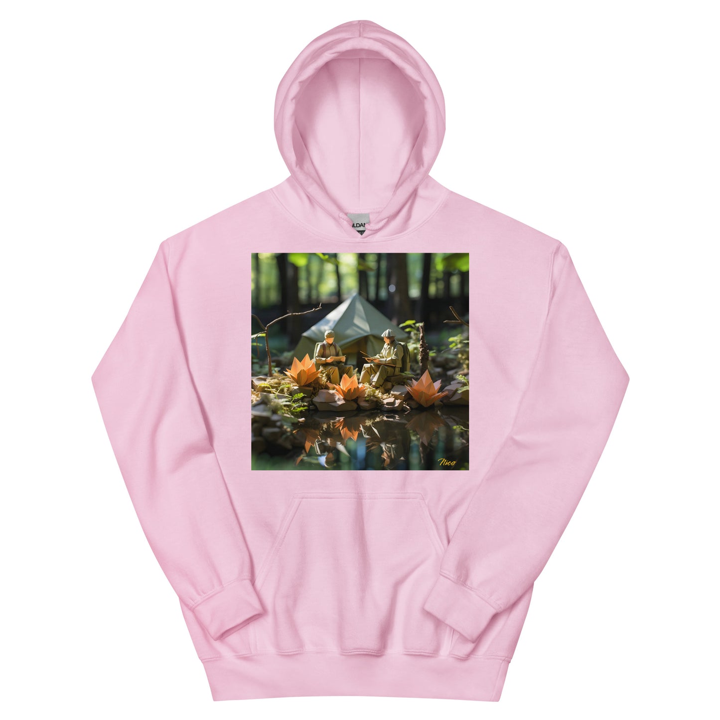 Relaxing By The Brook Series Print #7 - Unisex Hoodie