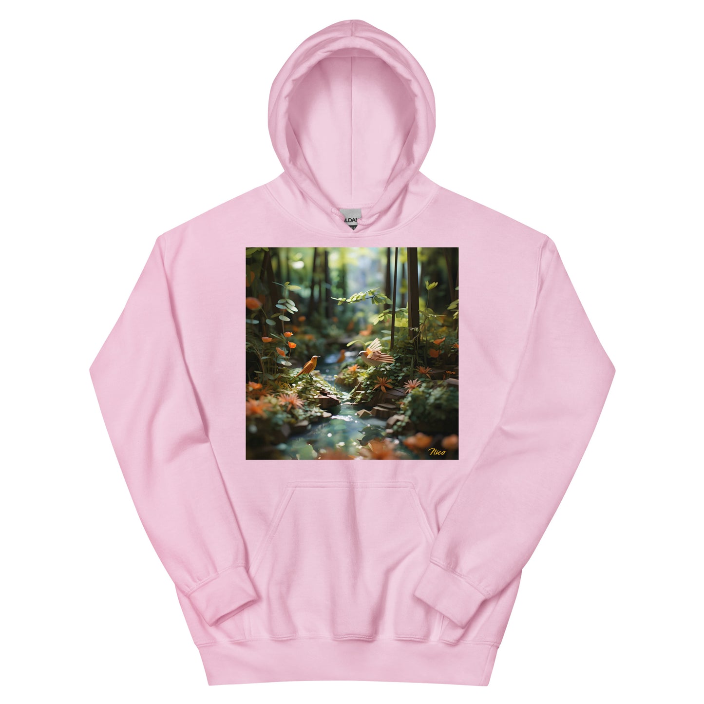 Relaxing By The Brook Series Print #6 - Unisex Hoodie