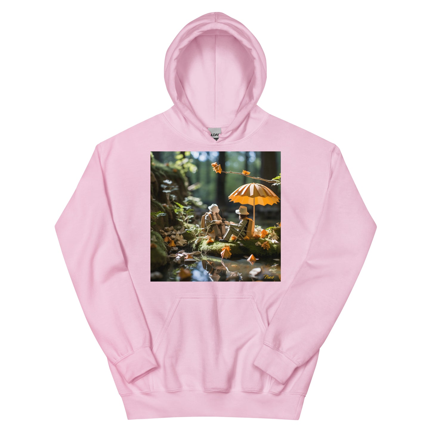 Relaxing By The Brook Series Print #2 - Unisex Hoodie