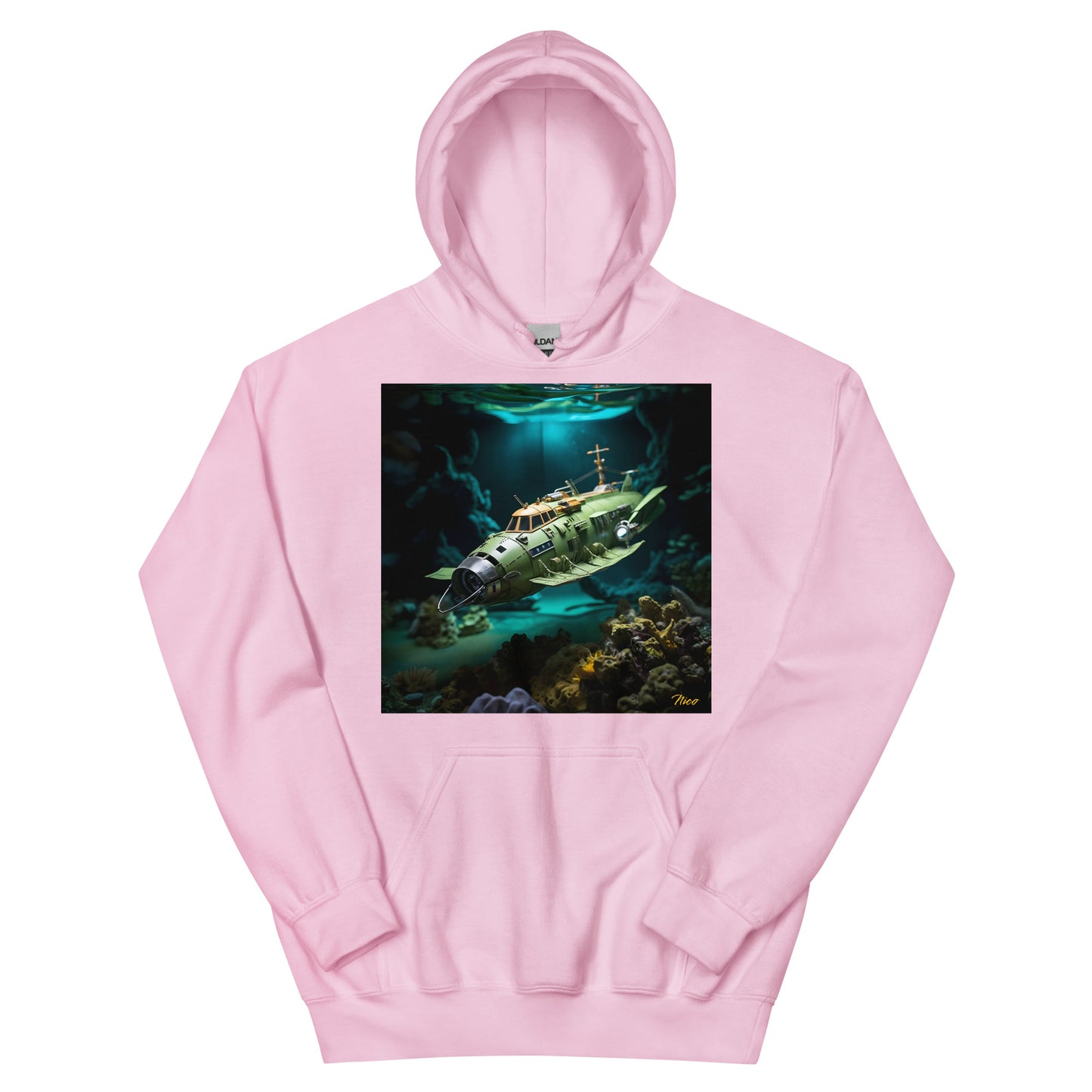 20,000 Leagues Under The Sea Series Print #10 - Unisex Hoodie