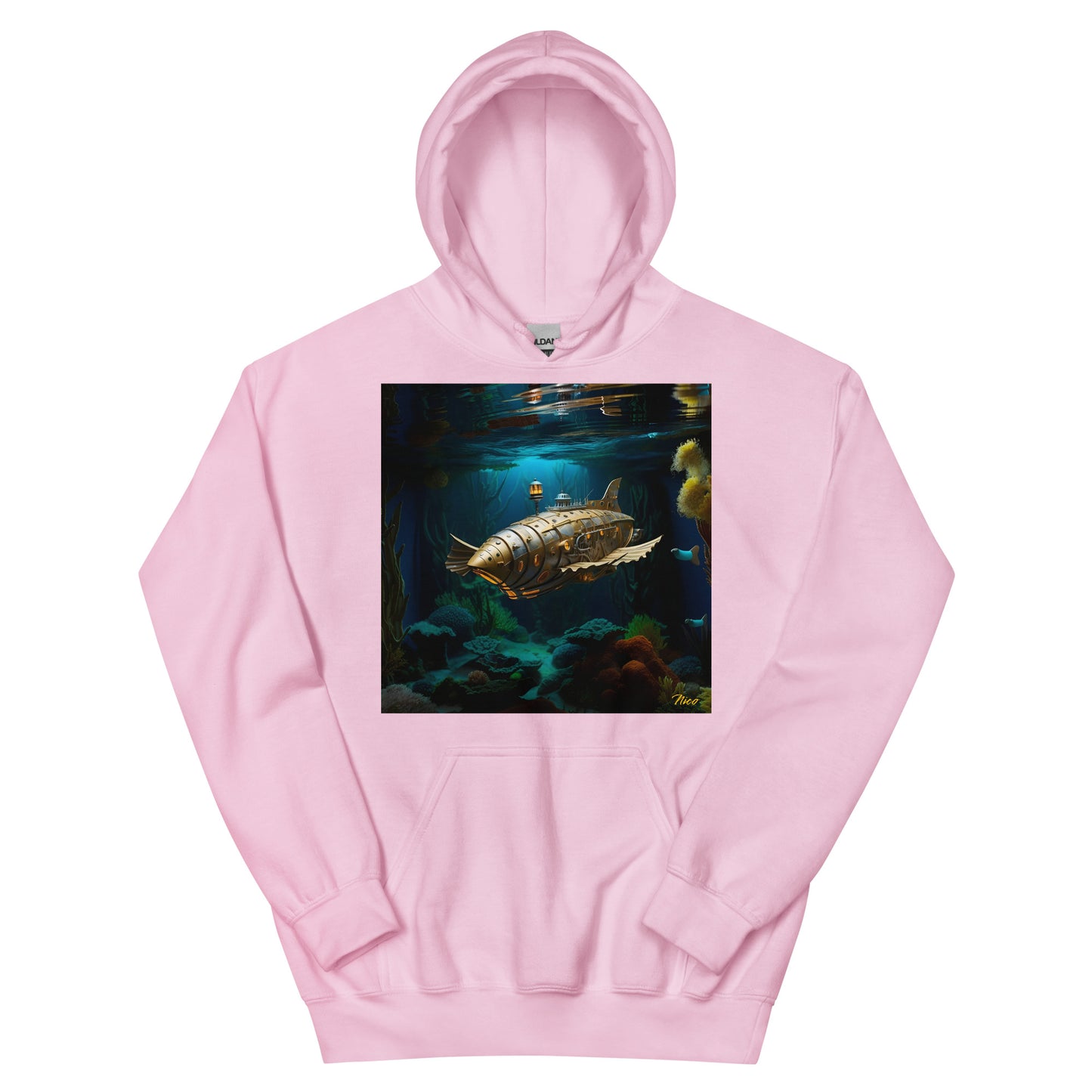 20,000 Leagues Under The Sea Series Print #9 - Unisex Hoodie