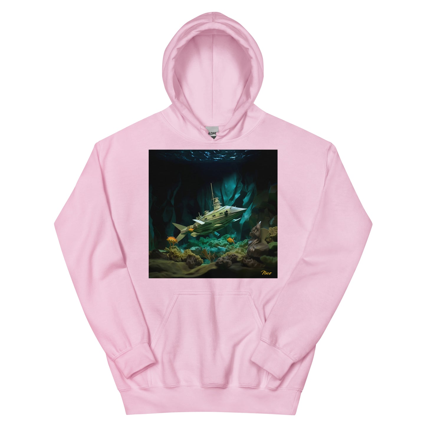 20,000 Leagues Under The Sea Series Print #8 - Unisex Hoodie