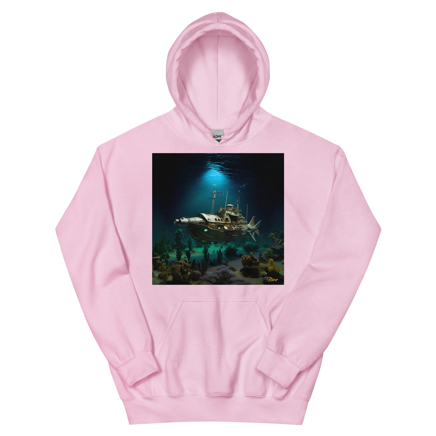 20,000 Leagues Under The Sea Series Print #7 - Unisex Hoodie