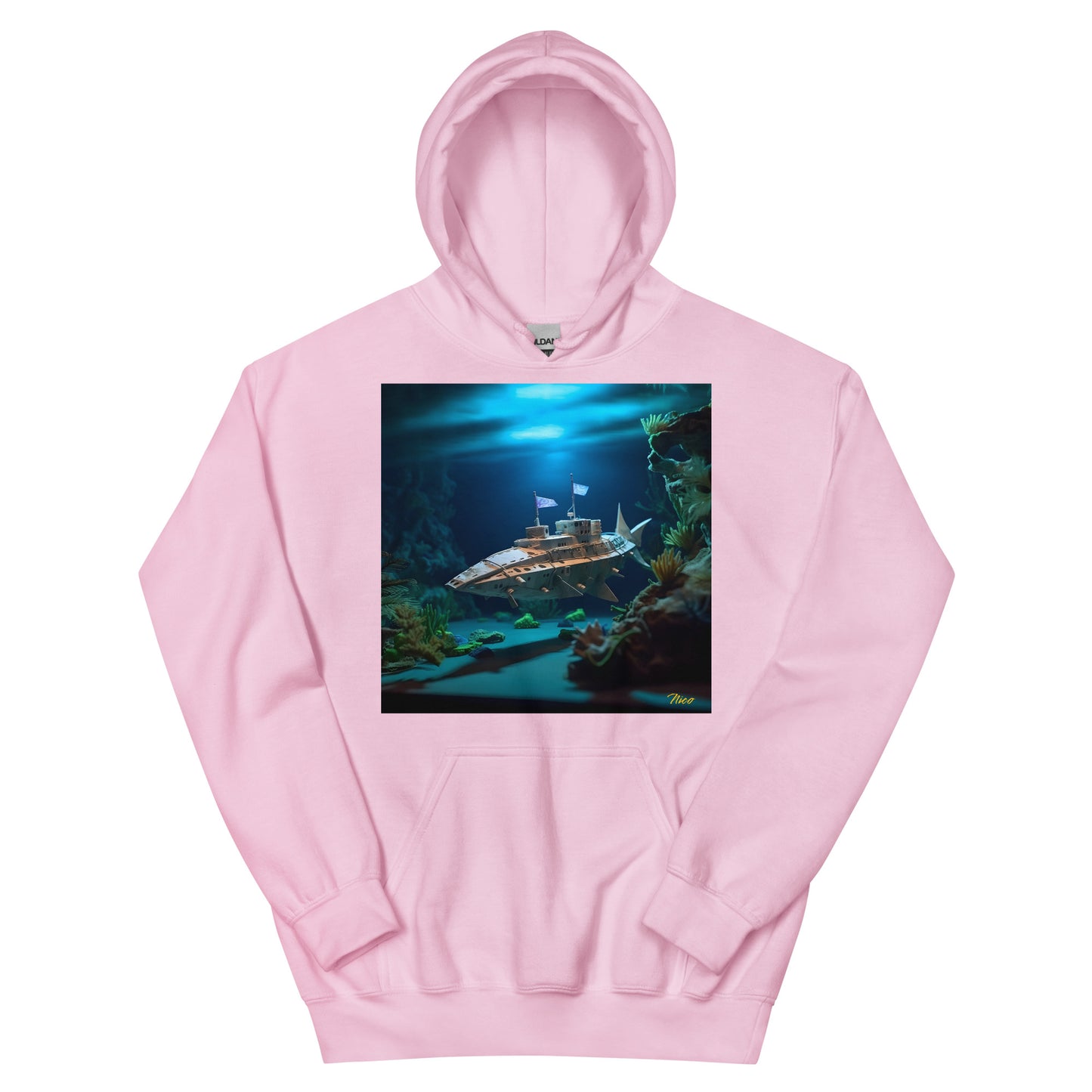 20,000 Leagues Under The Sea Series Print #3 - Unisex Hoodie