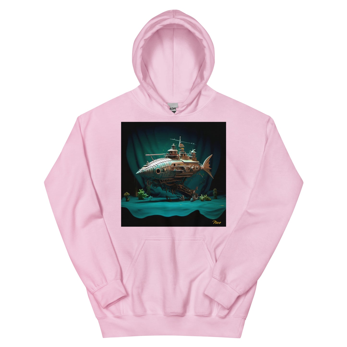 20,000 Leagues Under The Sea Series Print #2 - Unisex Hoodie