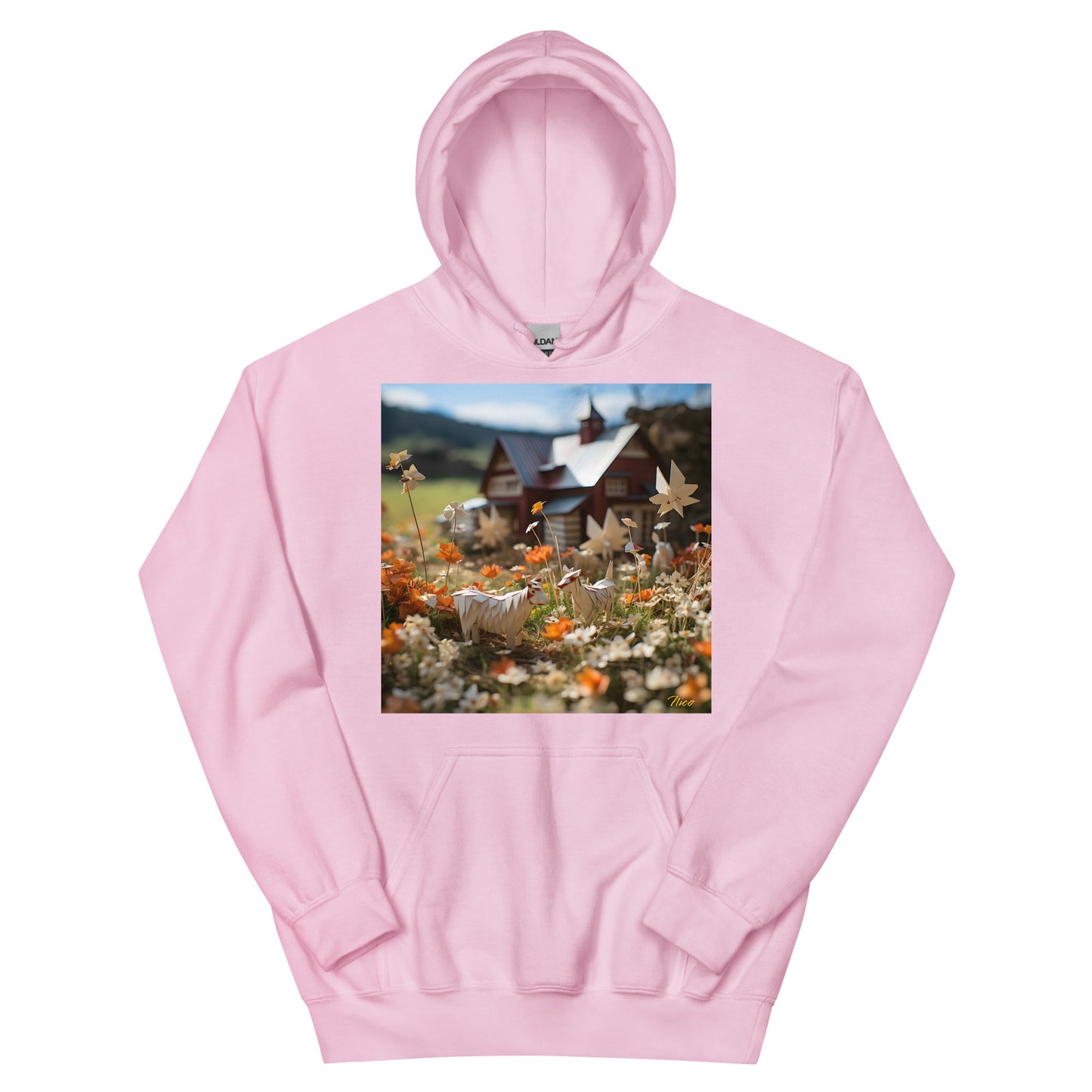 Meadow By The Farm Series Print #10 - Unisex Hoodie