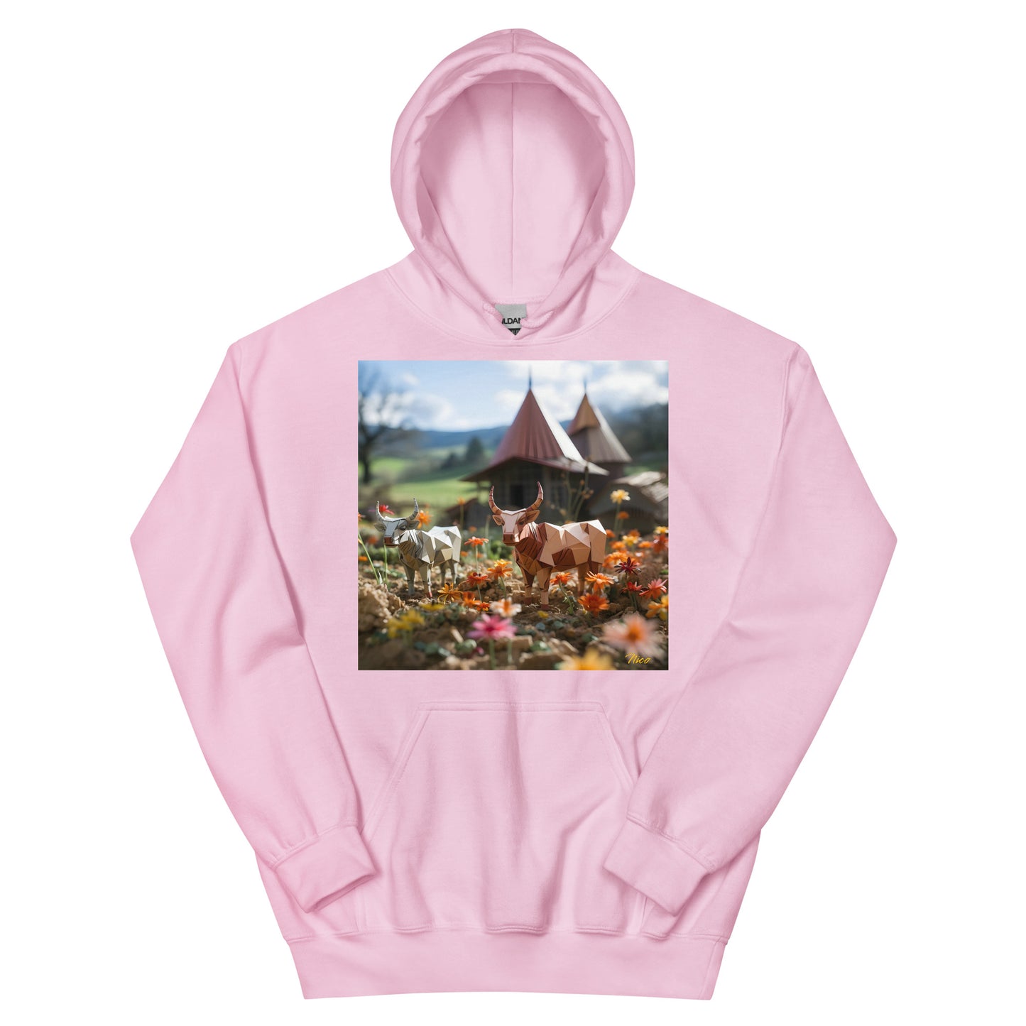 Meadow By The Farm Series Print #8 - Unisex Hoodie