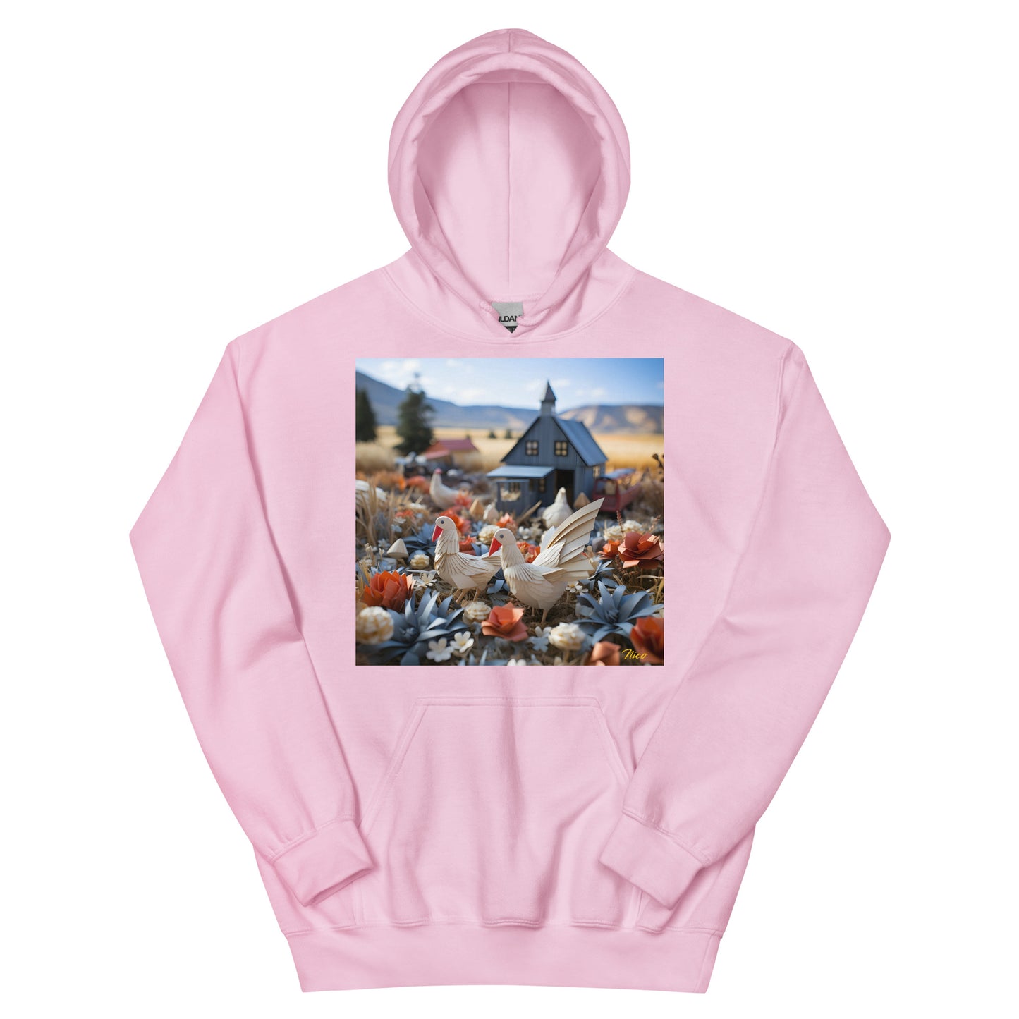 Meadow By The Farm Series Print #6 - Unisex Hoodie