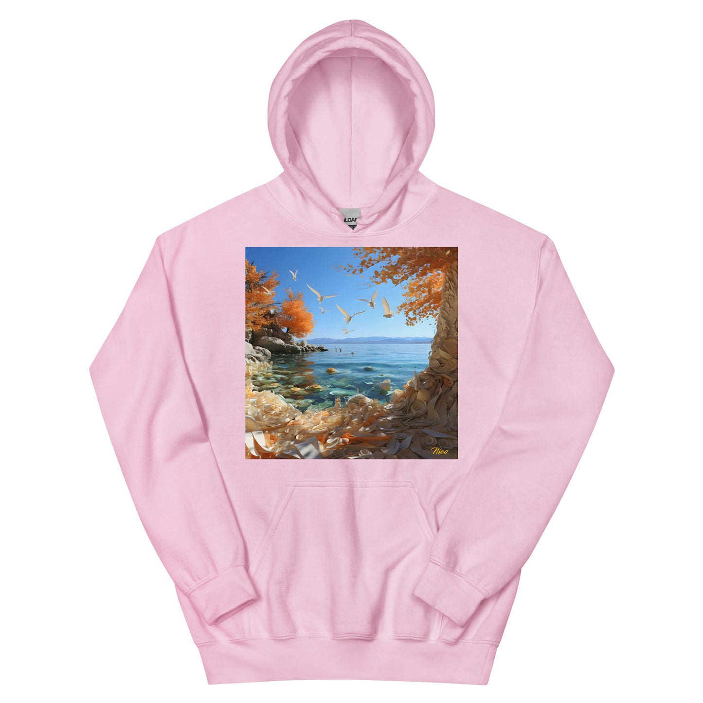 Mountain Lake Series Print #9 - Unisex Hoodie