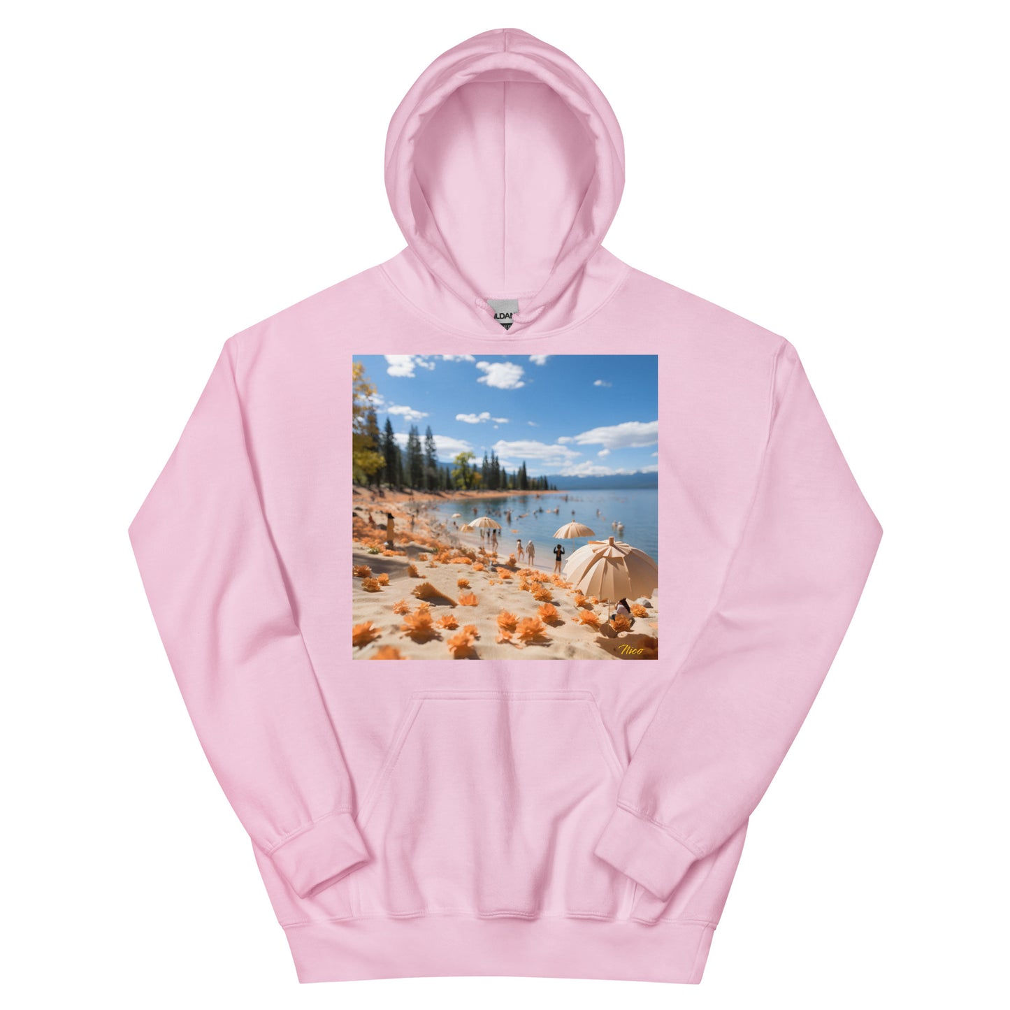 Mountain Lake Series Print #8 - Unisex Hoodie