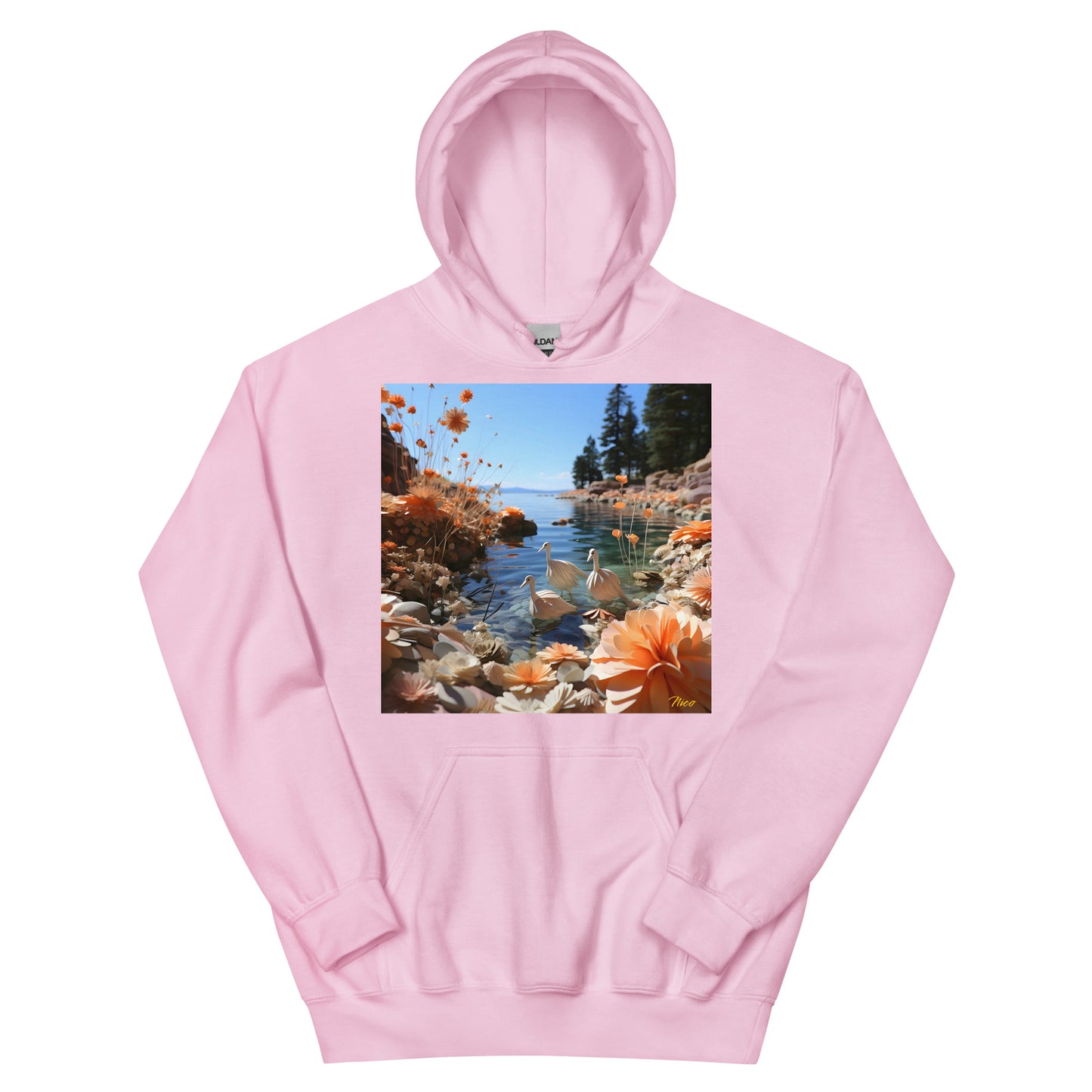 Mountain Lake Series Print #4 - Unisex Hoodie