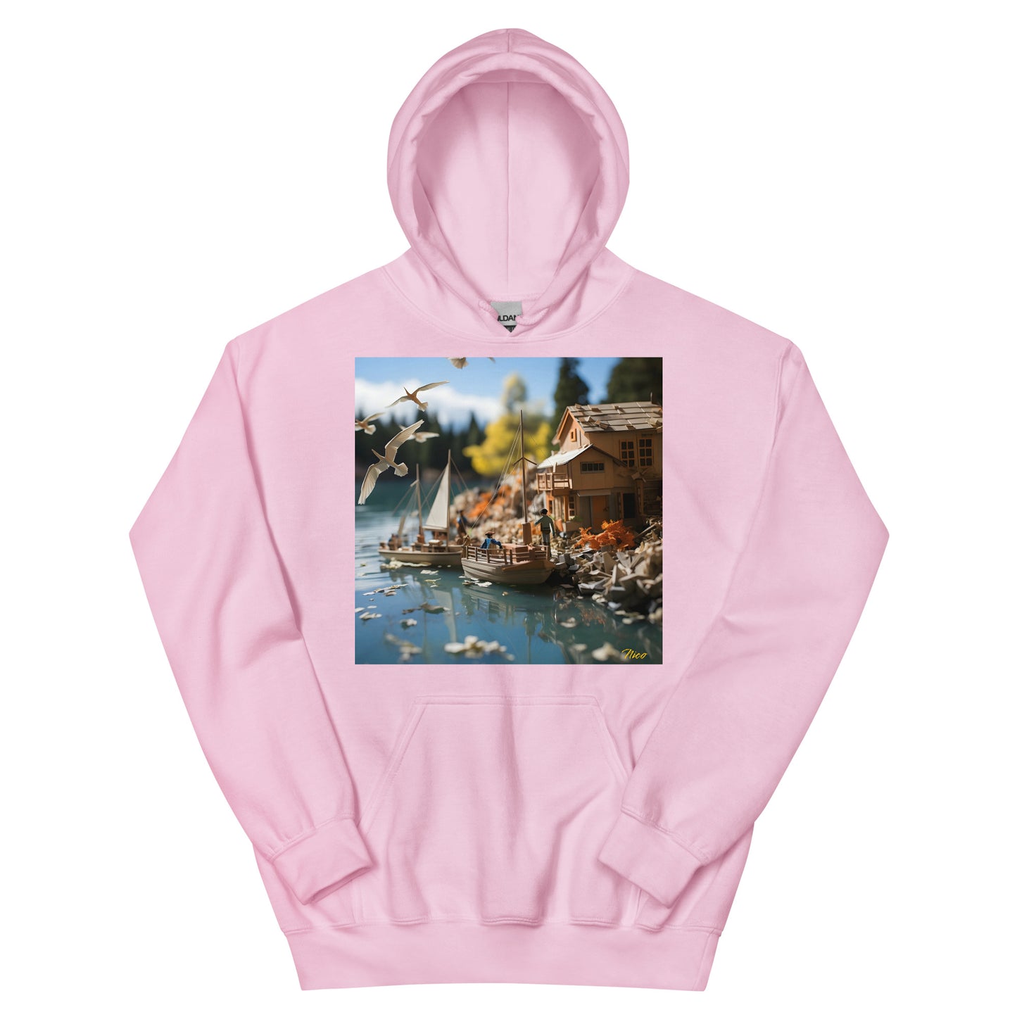 On The Docks By The Bay Series Print #8 - Unisex Hoodie