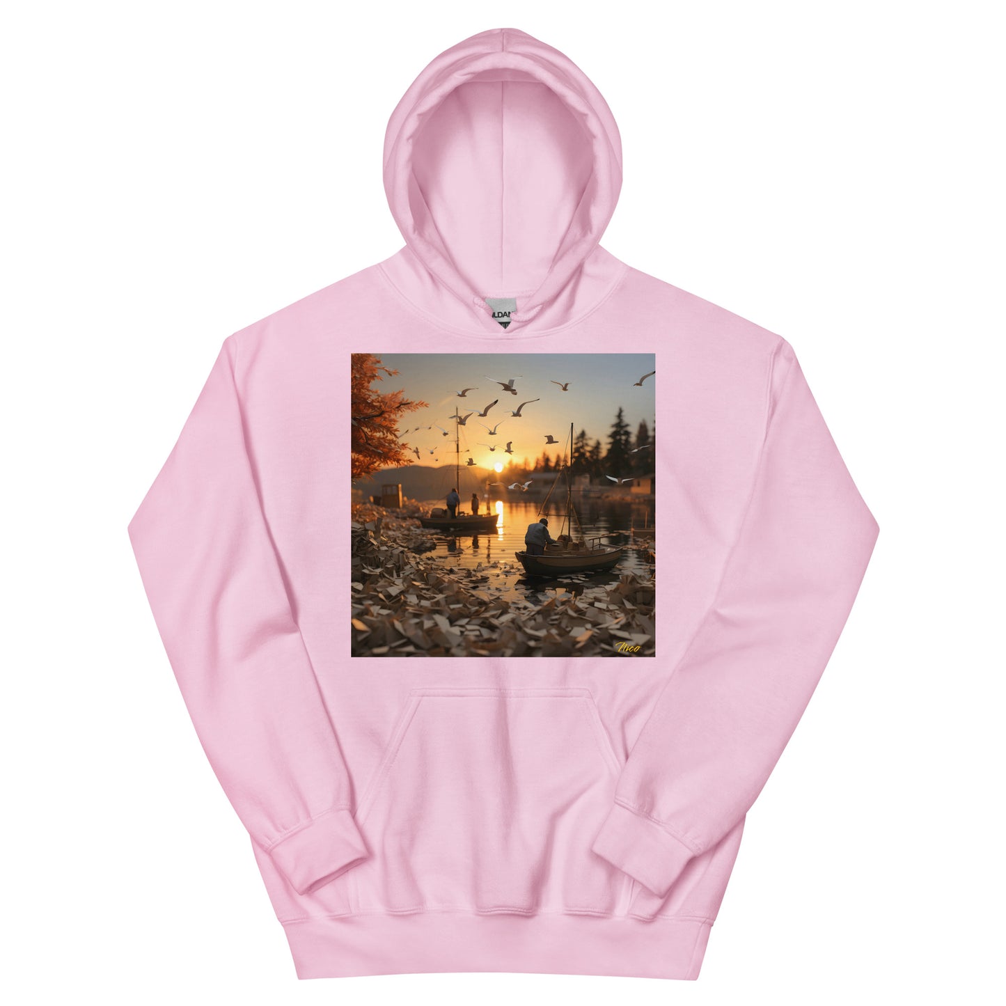 On The Docks By The Bay Series Print #4 - Unisex Hoodie