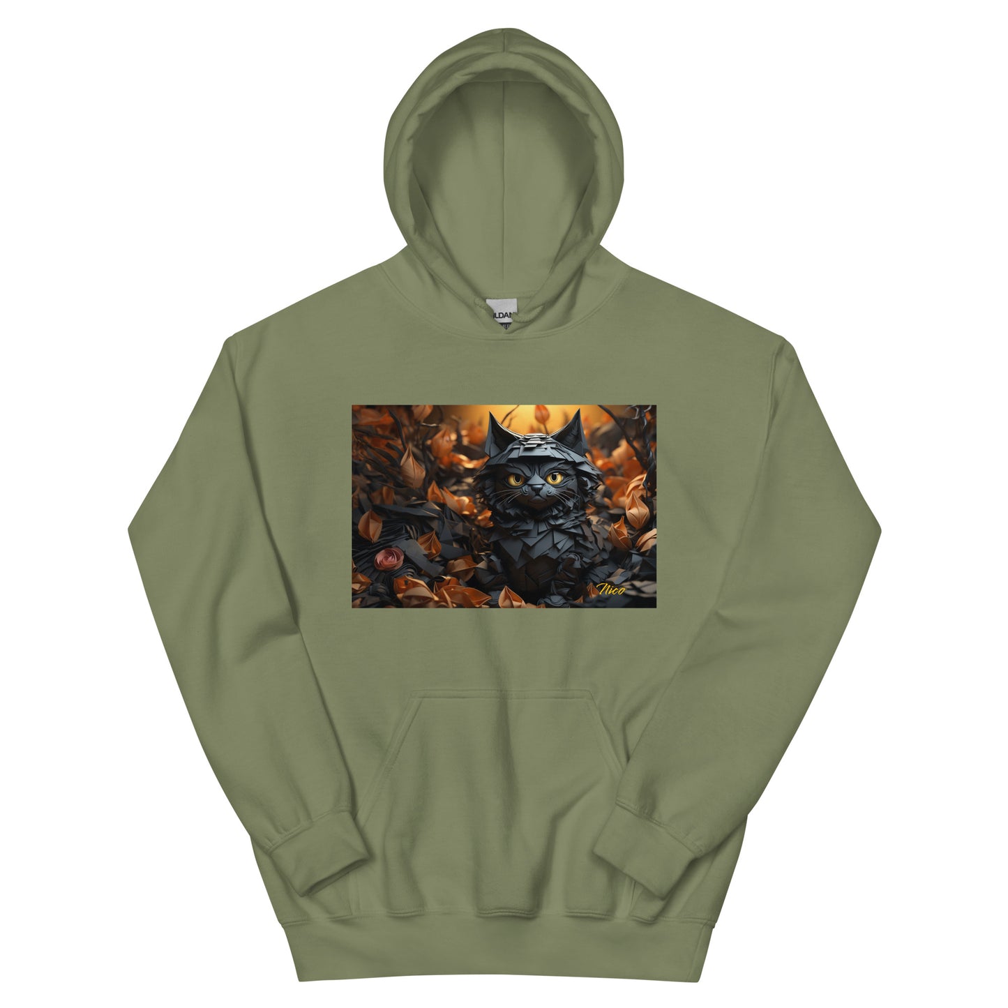 Halloween 2024 Series Print #2 "The Kitty Of Evil!" - Unisex Hoodie