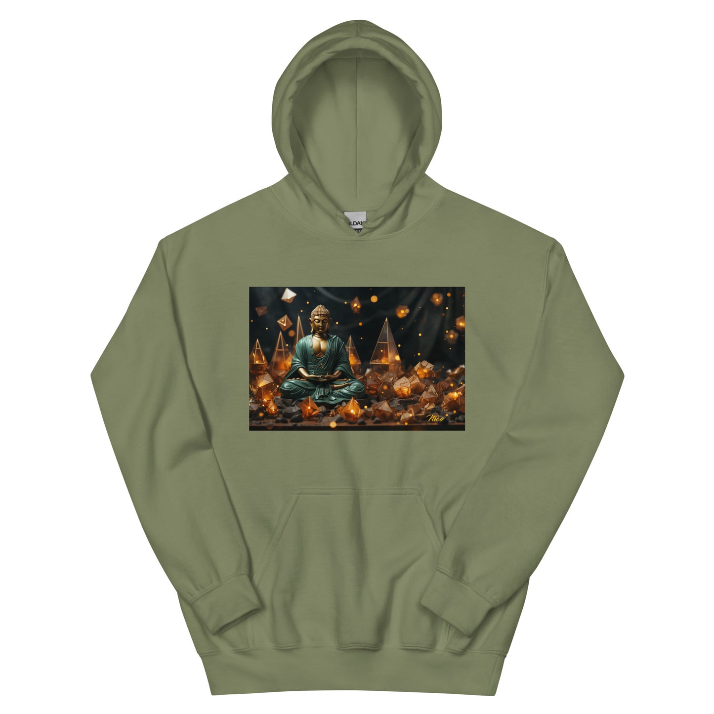 Ascending Buddha Series Print #4 Unisex Hoodie