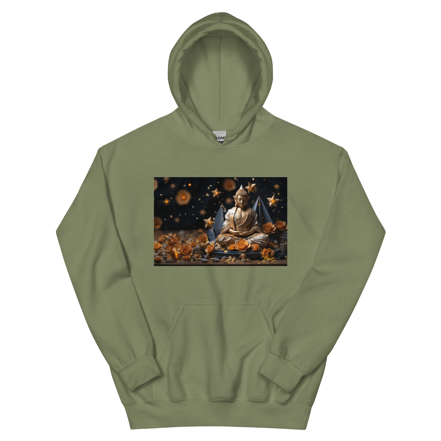 Ascending Buddha Series Print #5 Unisex Hoodie