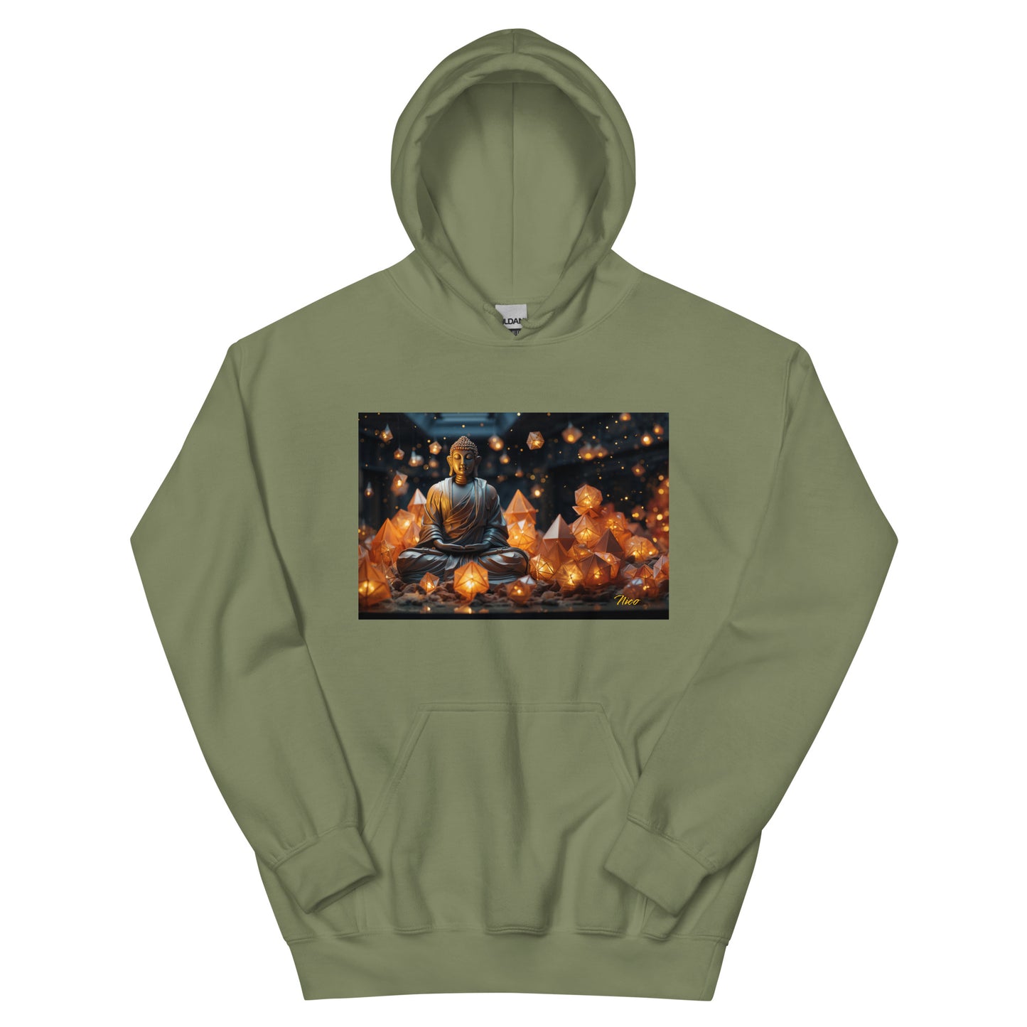 Ascending Buddha Series Print #10 Unisex Hoodie