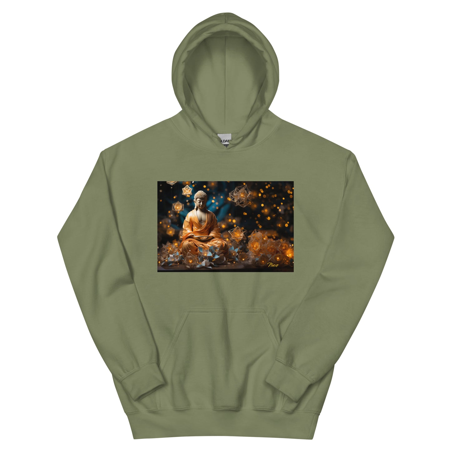 Ascending Buddha Series Print #8 Unisex Hoodie