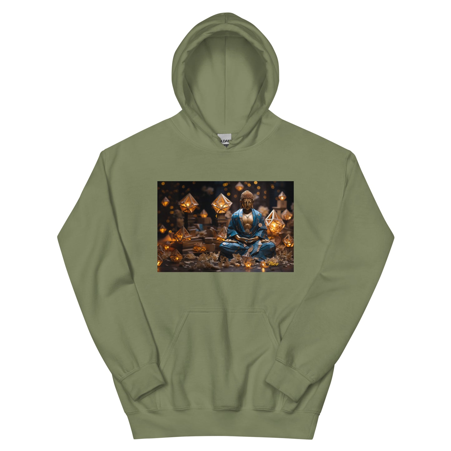 Ascending Buddha Series Print #3 Unisex Hoodie